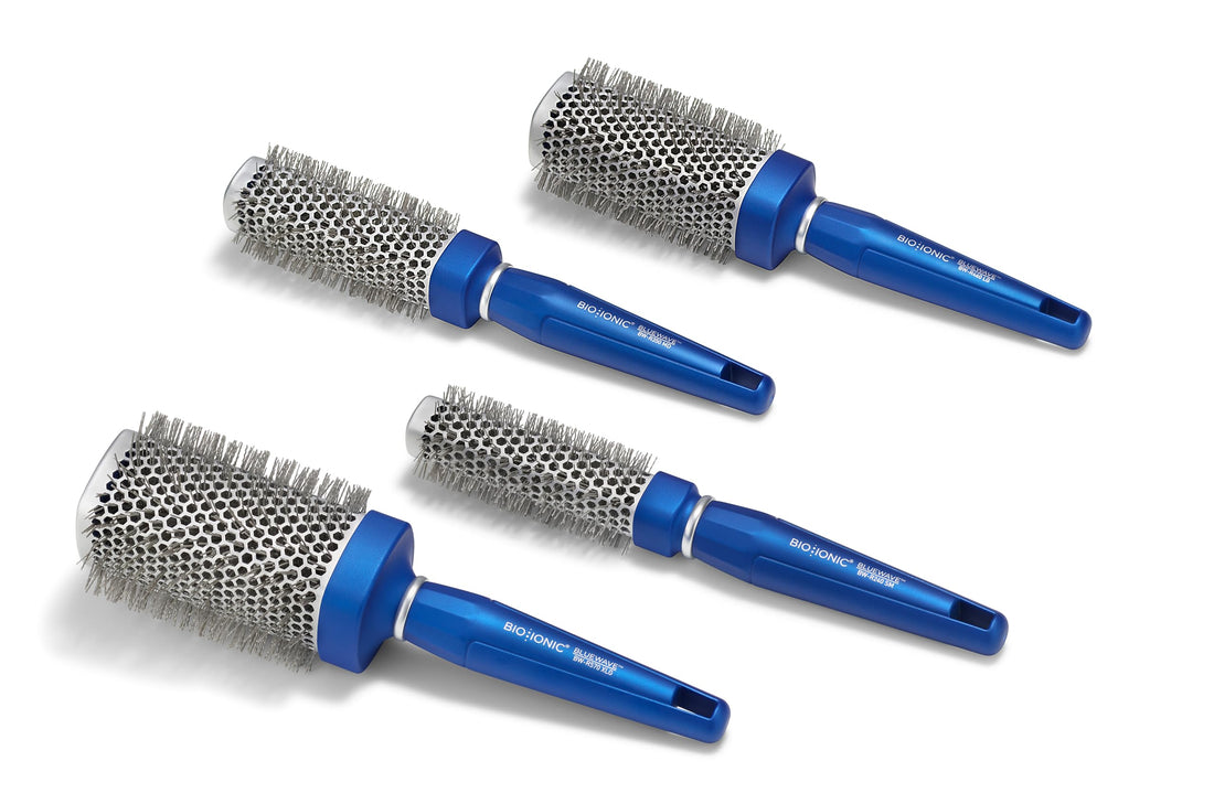 BIO IONIC Bluewave Nanoionic Conditioning Brush, Medium, 0.2 lb.