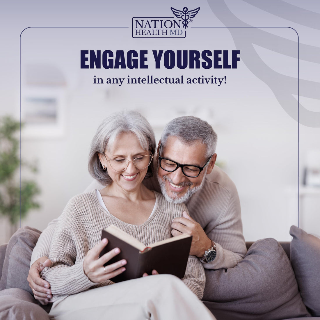 NATION HEALTH MD Cognilux - Brain Supplements for Memory and Focus - Nootropic Focus Supplement with Niacin, Vitamin B6, GABA and More - Memory Supplement for Brain, Brain Health, 60 Capsules