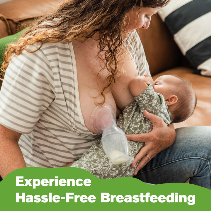 Haakaa Manual Breast Pump Silicone Breastpump Milk Saver (4oz/100ml)