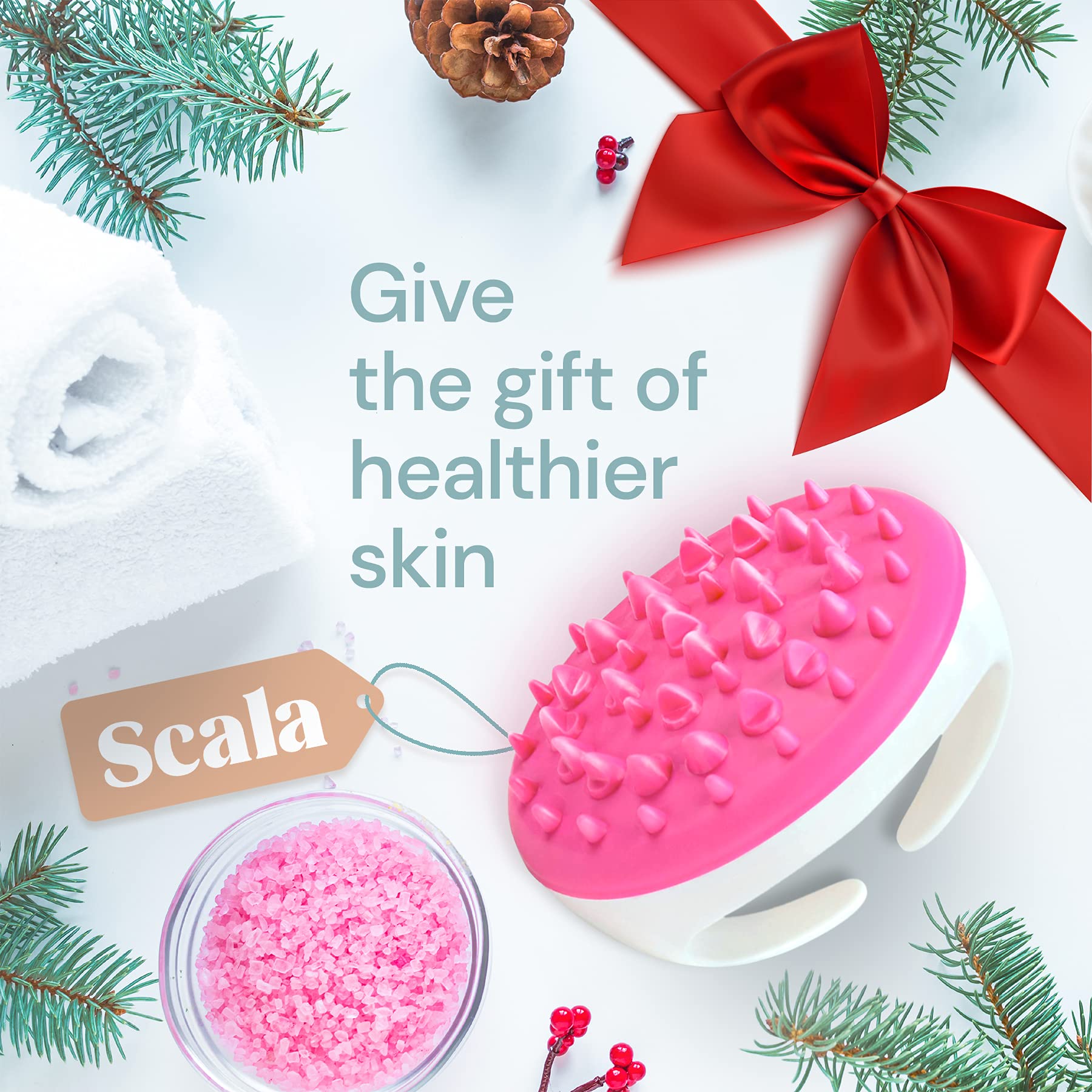 Scala Beauty Anti Cellulite Remover Massager Brush Mitt