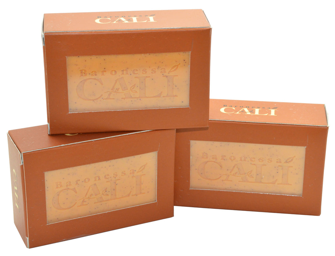 Cali Tarocco Skin Cleanser 5.3 oz Bars (Pack of 3)