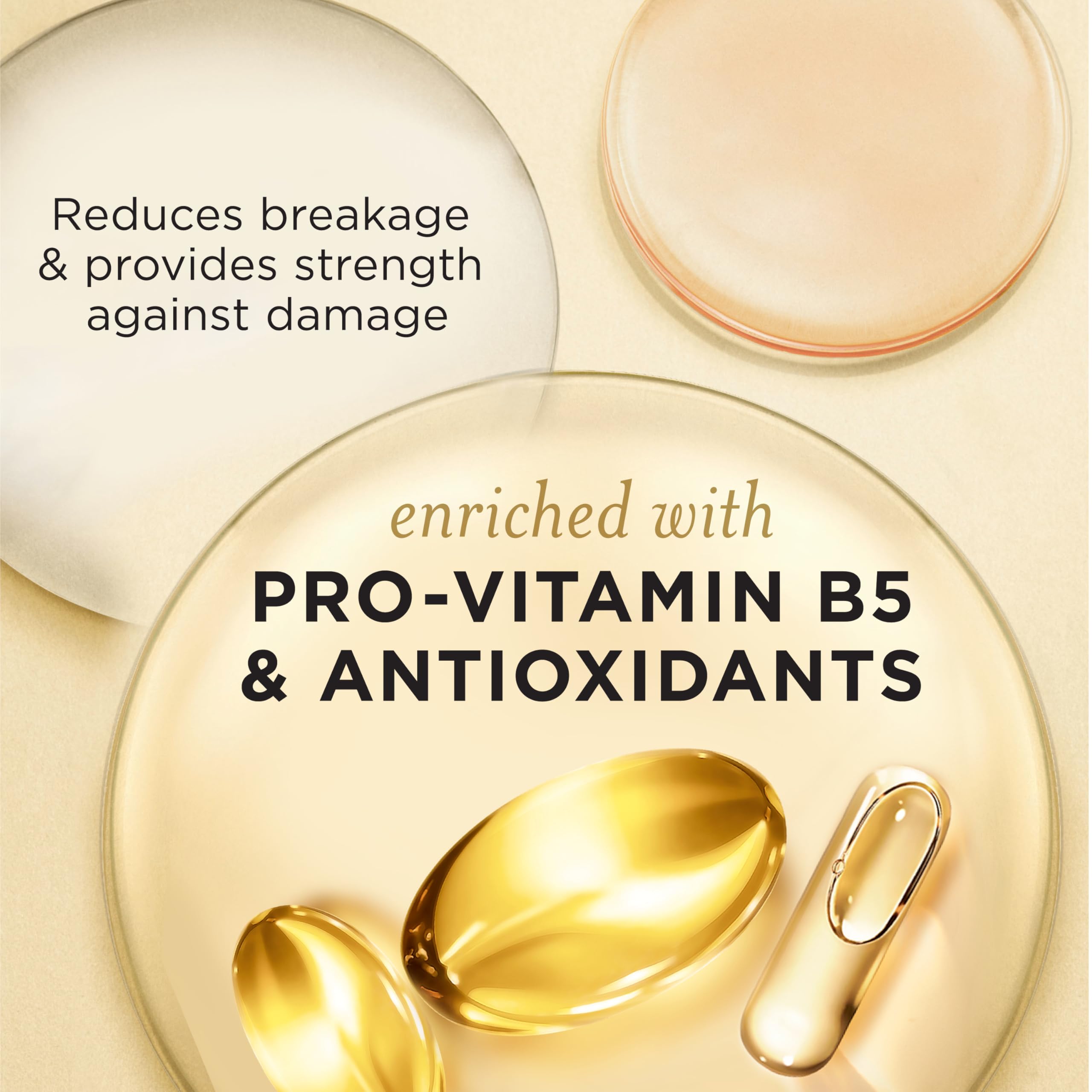 Pantene Pro-V Curl Cream Hair Lotion, Moisturizing Curl Defining Cream, Anti Frizz for Wavy or Curly Hair, with Vitamin B5, Pack of 3, 18 oz Total