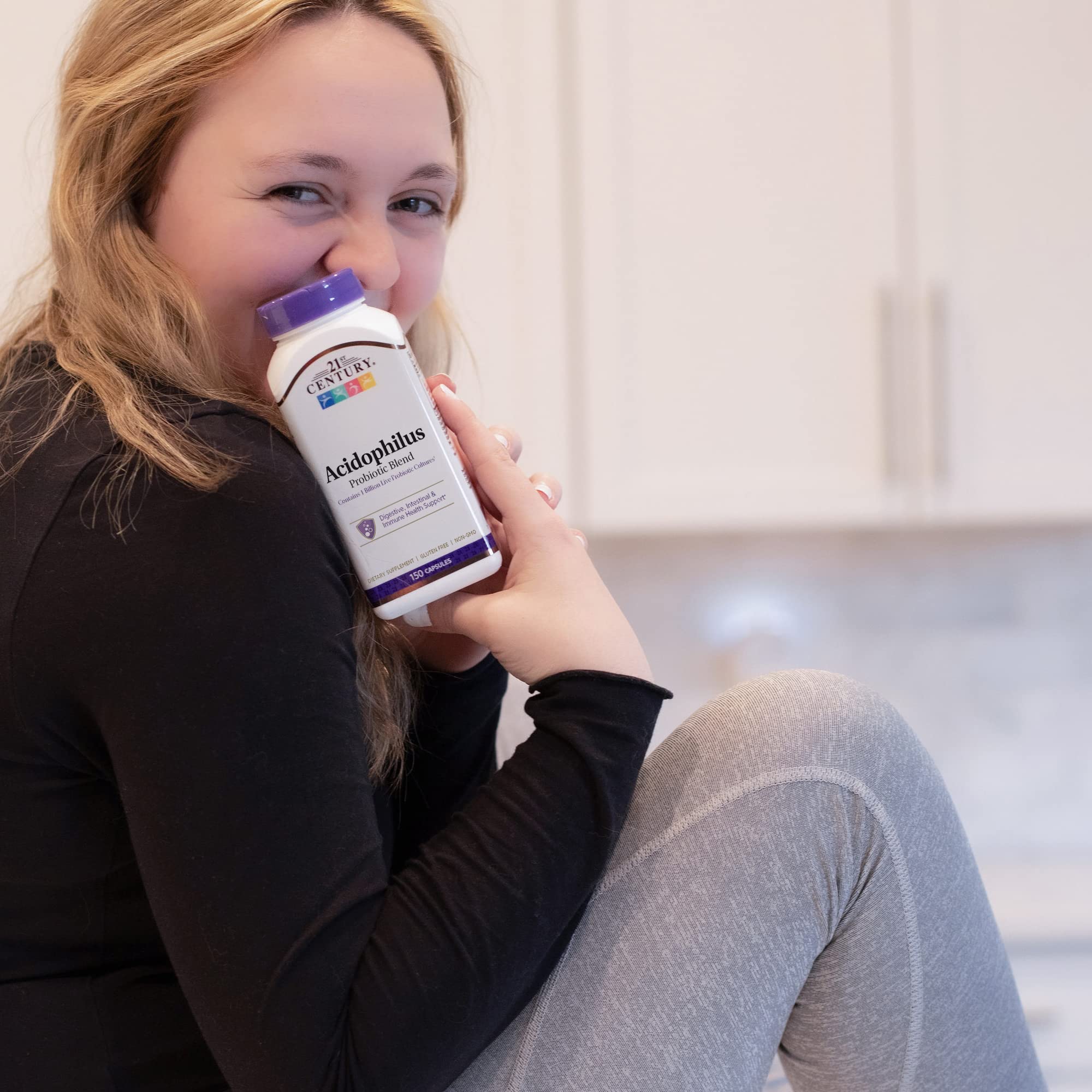 21st Century Acidophilus Probiotic Blend Capsules, 150 Count