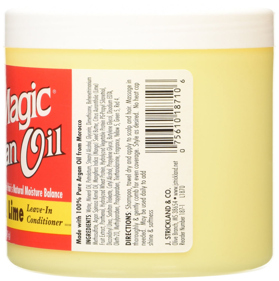 Blue Magic Argan Oil Mango and Lime Leave in Conditioner 13.75 Oz