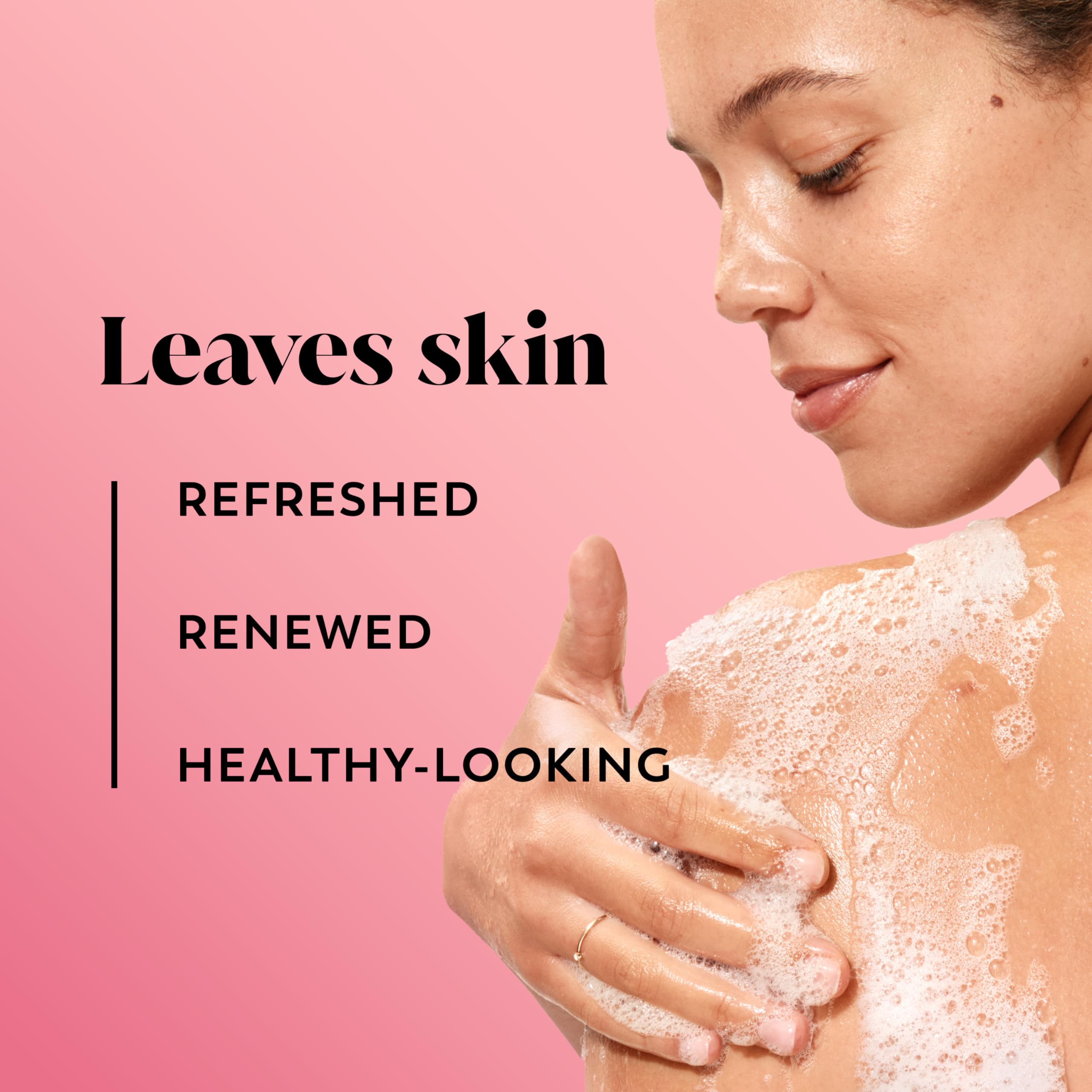 Olay Body Wash for Women, Fresh Radiance, Refreshing & Renewing, Made with Plant Based Cleansers, B3 Botanical Complex, For All Skin Types, Black Cherry & Vanilla Scent, 22 fl oz