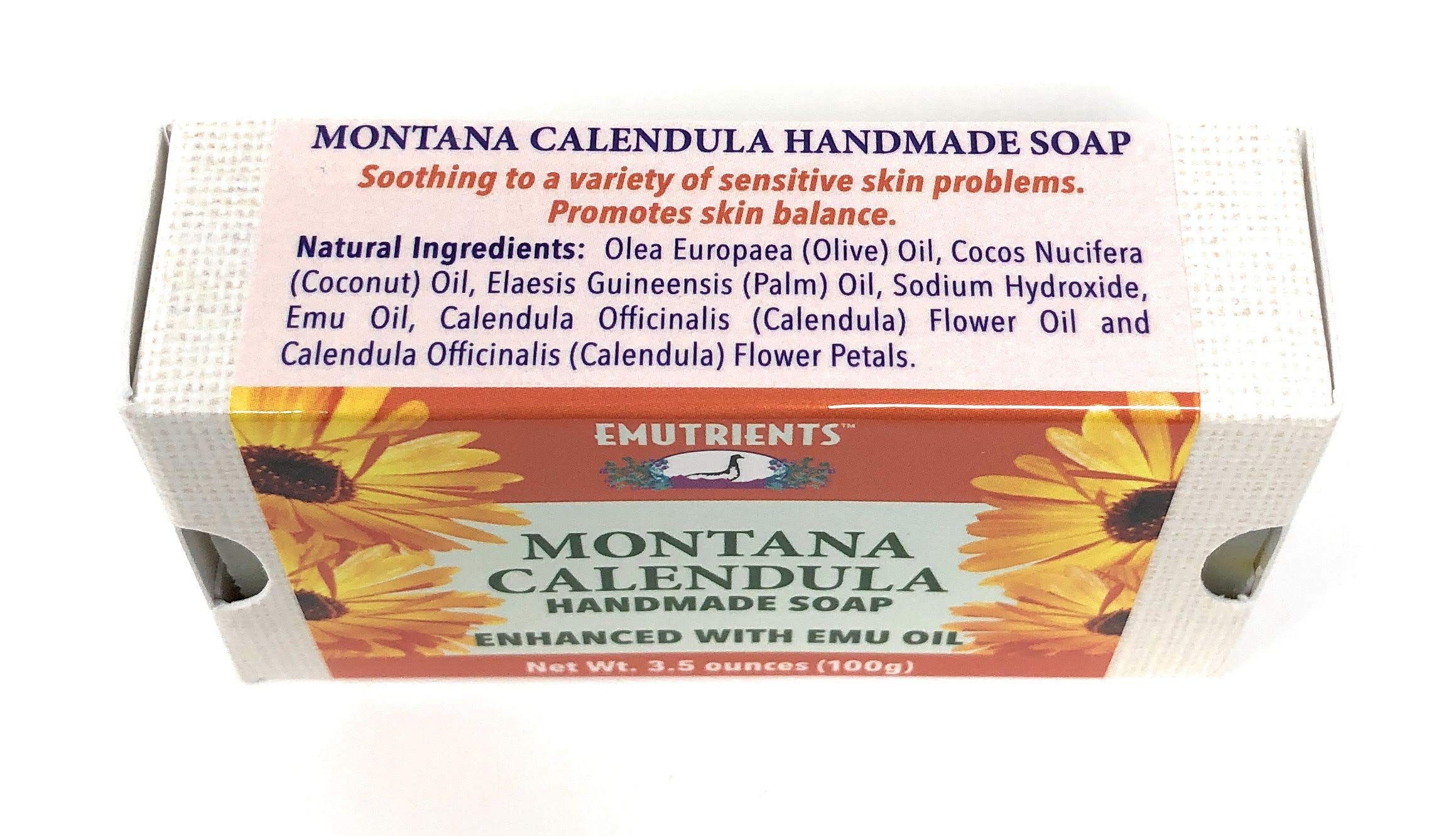 Montana Calendula : Montana Emu Ranch All Natural Handmade Soap Montana Calendula