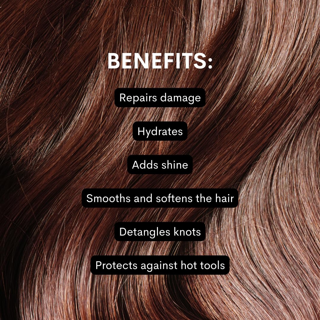 Pallure Bond N' Shine Leave-In Conditioning Heat Protecting Spray To Detangle, Strengthens, Repair Dry, Damaged Frizzy Hair, 250 ml