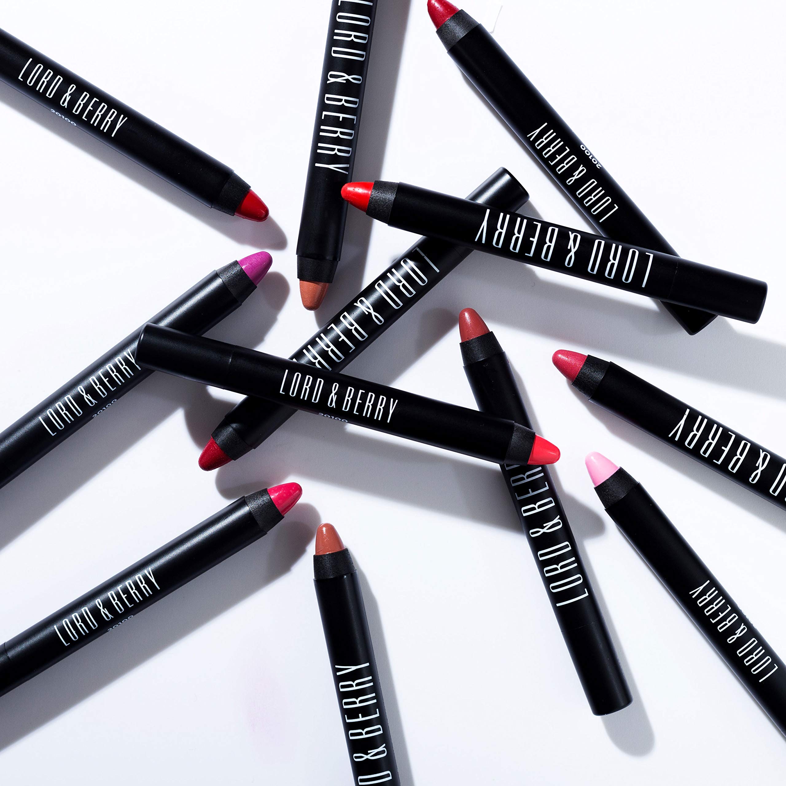 Lord & Berry Crayon Shiny Lipstick, Diva 20100, 3.5g