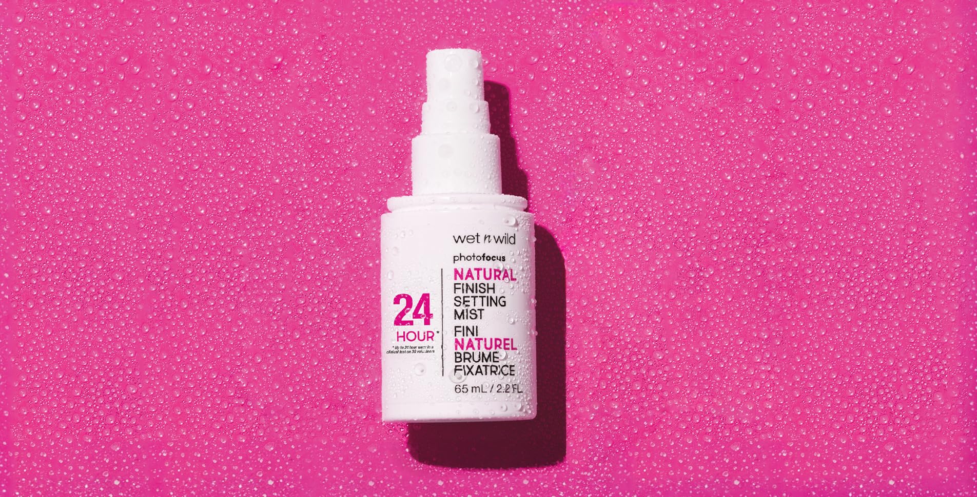wet n wild Photo Focus Setting Mist, Up to 24HR Wear, Lightweight & Nourishing with Provitamin B5 & E, Suitable for All Skin Types, Cruelty-Free & Vegan- Matte Finish