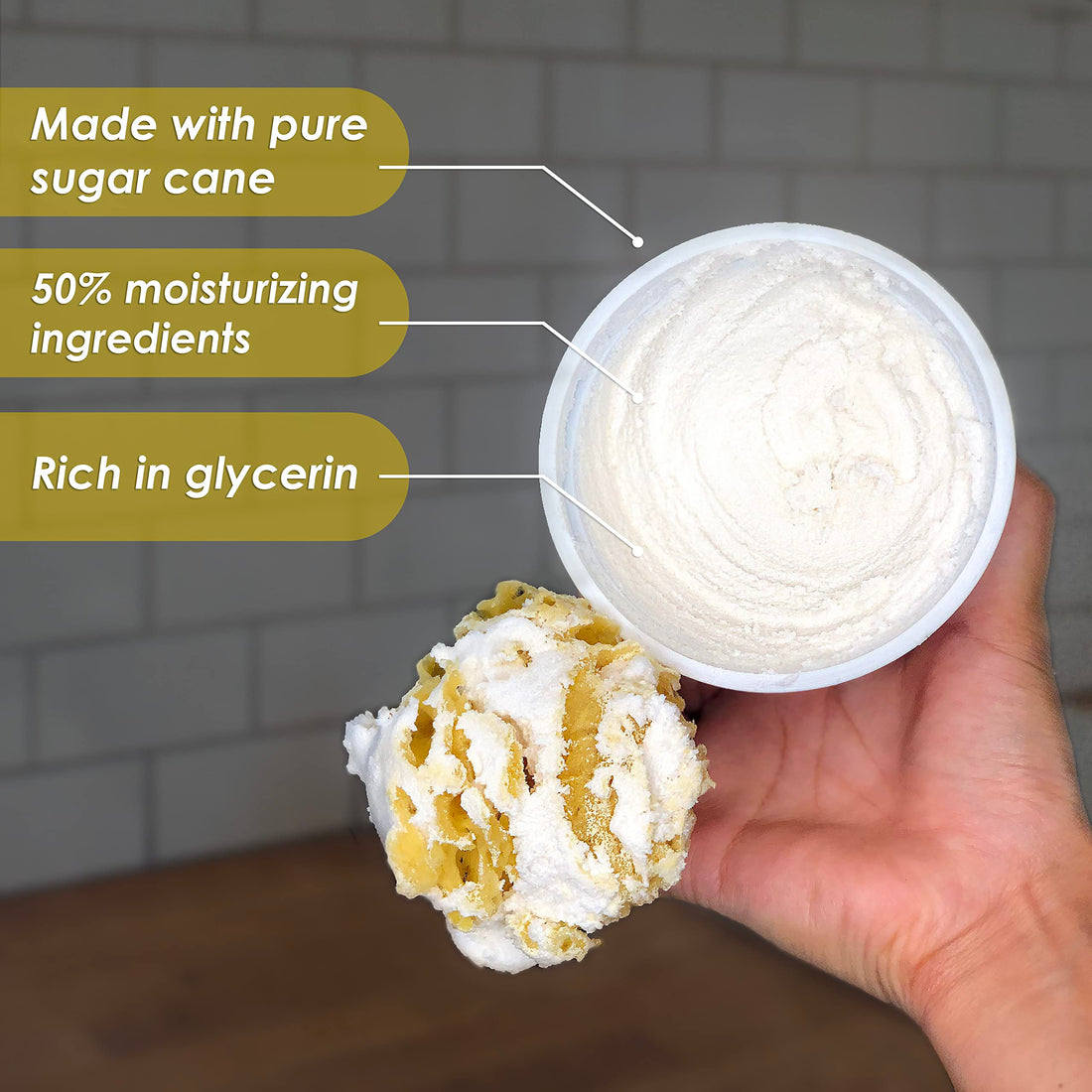 Primal Elements Daisy Sugar Whip, 10 Ounce