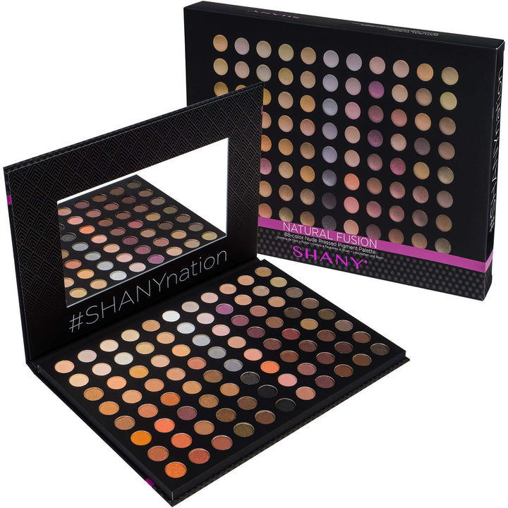 SHANY Natural Fusion Eyeshadow Palette (88 Color Eyeshadow Palette Nude Palette) 2.15 Ounce