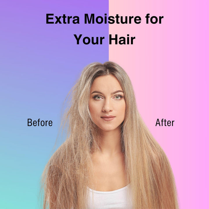 Moist Diane Keratin Hair Treatment for Damaged, Colored, Permed Hair Men & Women, Organic Hair Care with Argan Oil & Vitamin E from Japan, Silicone & Sulfate Free, EXTRA NIGHT REPAIR, 15.2 Fl Oz