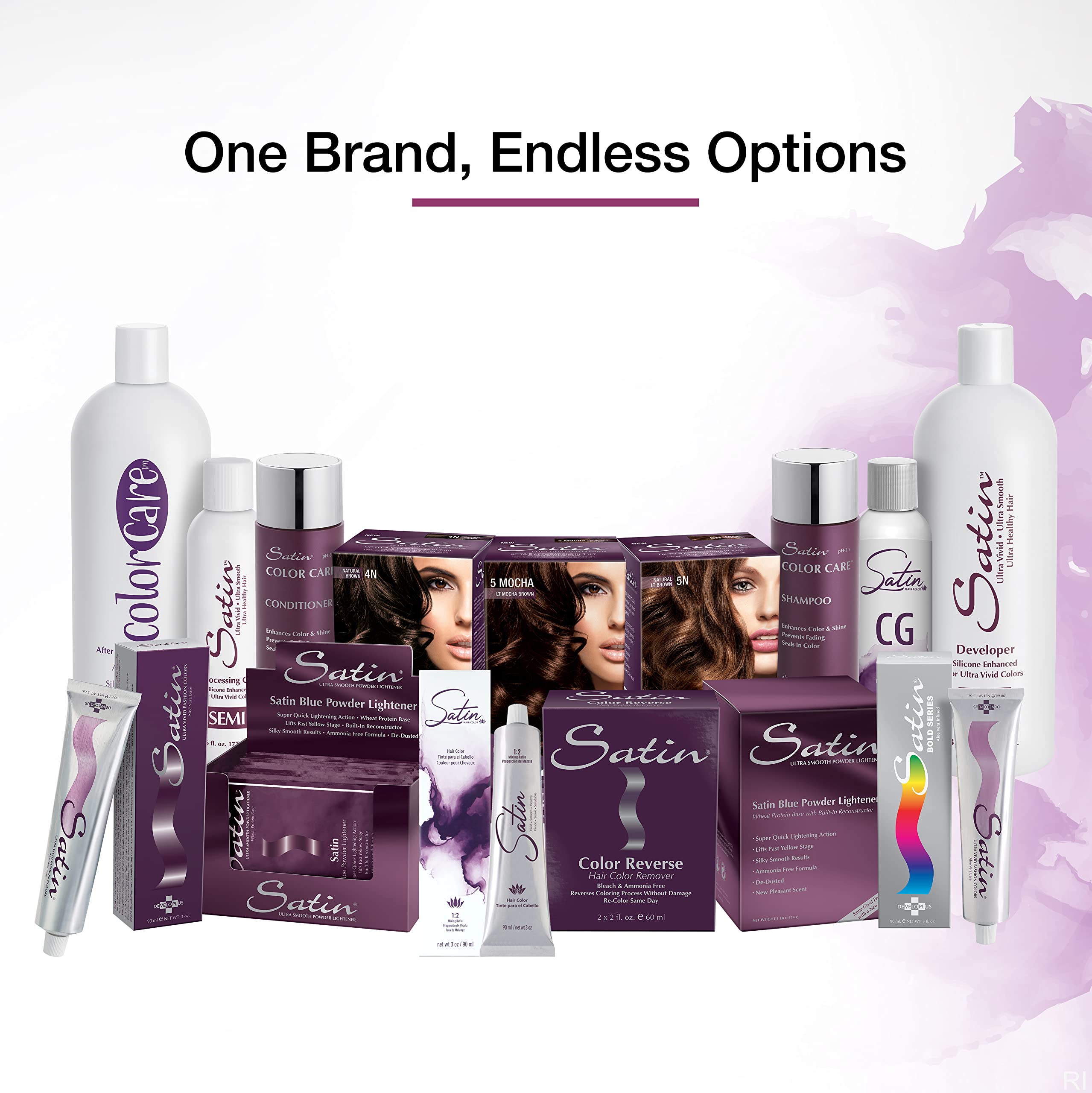 Developlus Satin Color #3N Dark Brown 3oz