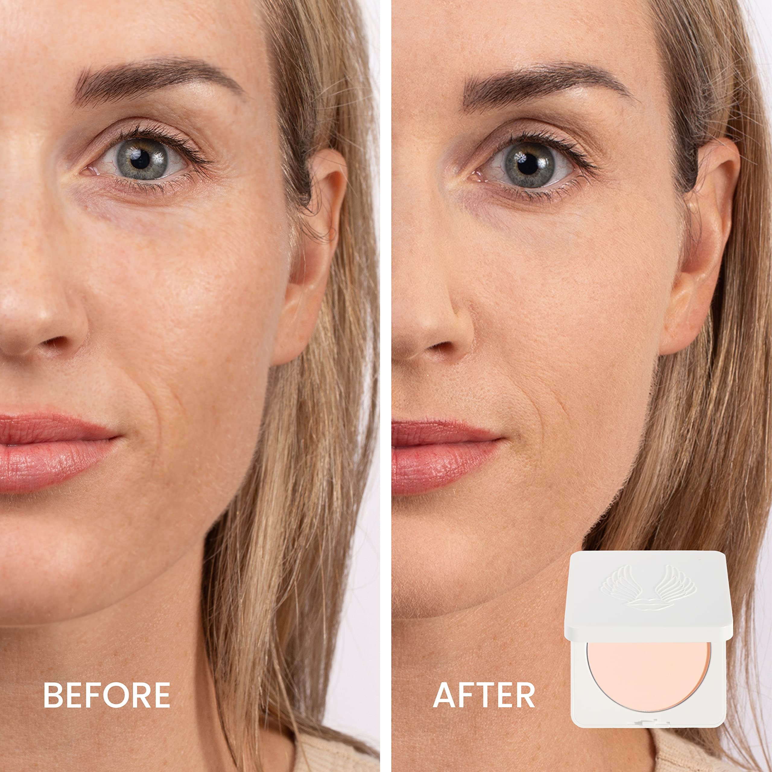 Velvet Matte Oil Control Pressed Powder By Luscious Cosmetics. Vegan And Cruelty Free. (#2 Medium Beige W/Gold Undertones)