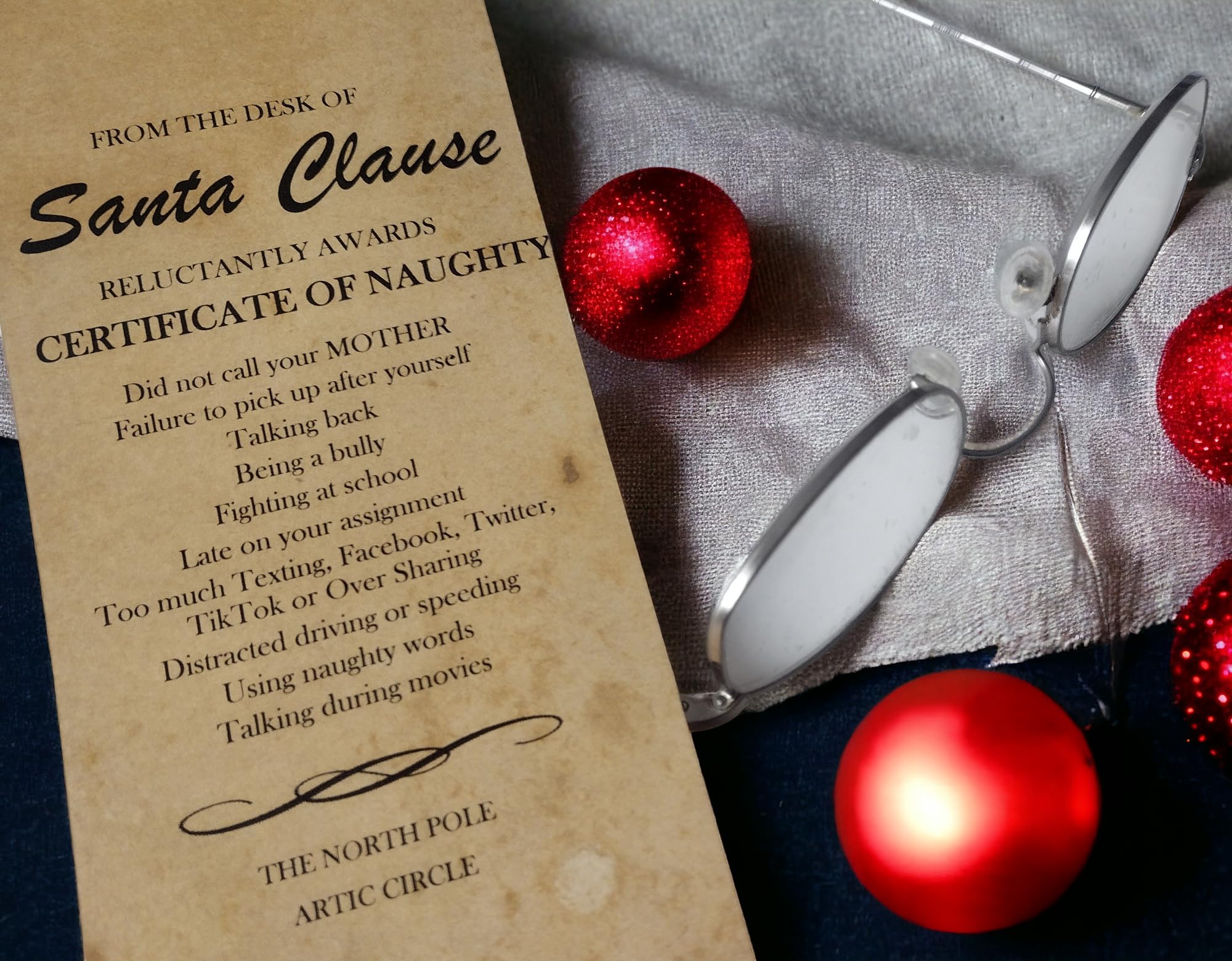 Waterfall Glen Soap Company Lump of Coal from Santa