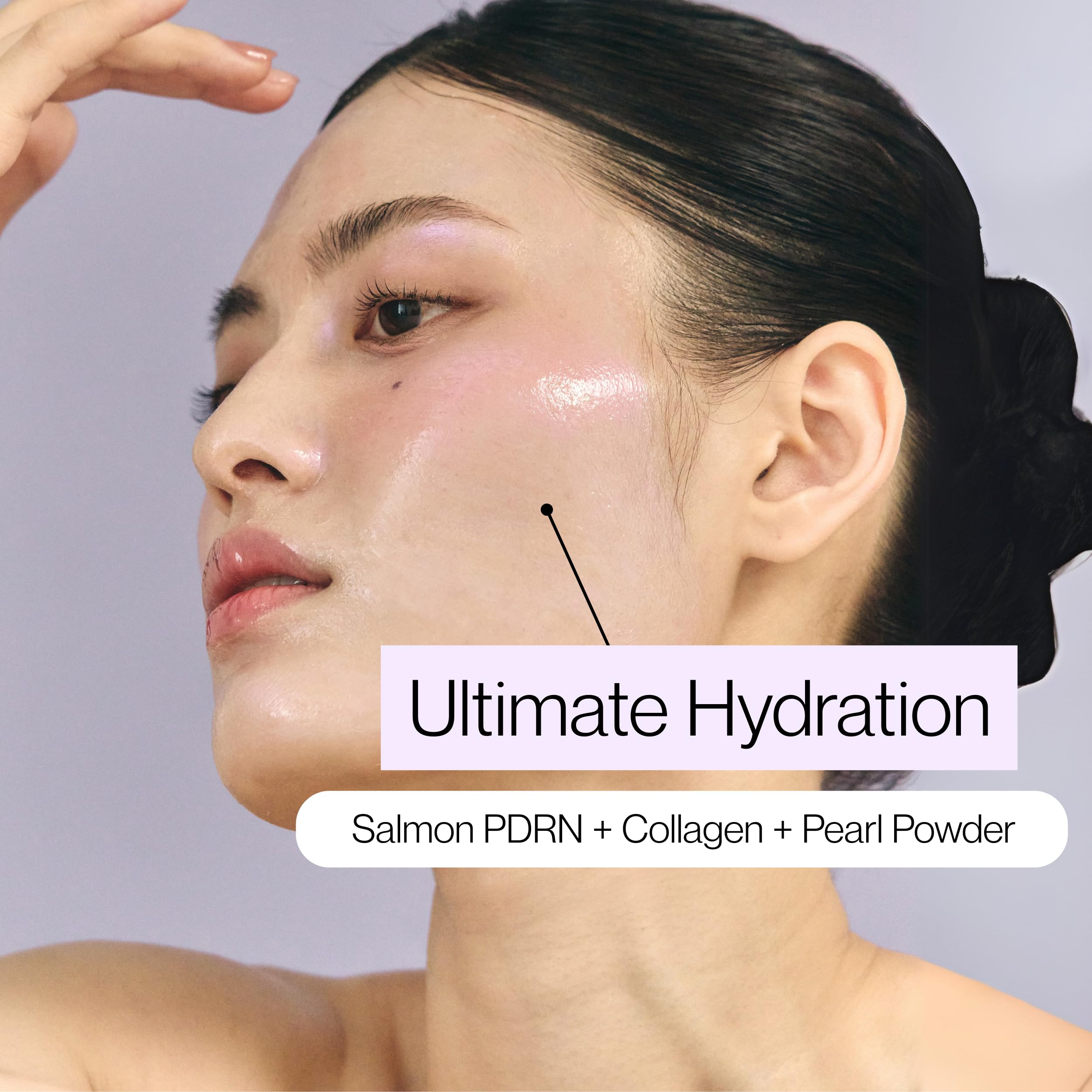 EARTHWARD Salmon DNA PDRN Collagen Pearl Mask | Overnight Wrapping Mask | for younger looking Korean Skincare | 2.53 fl.oz