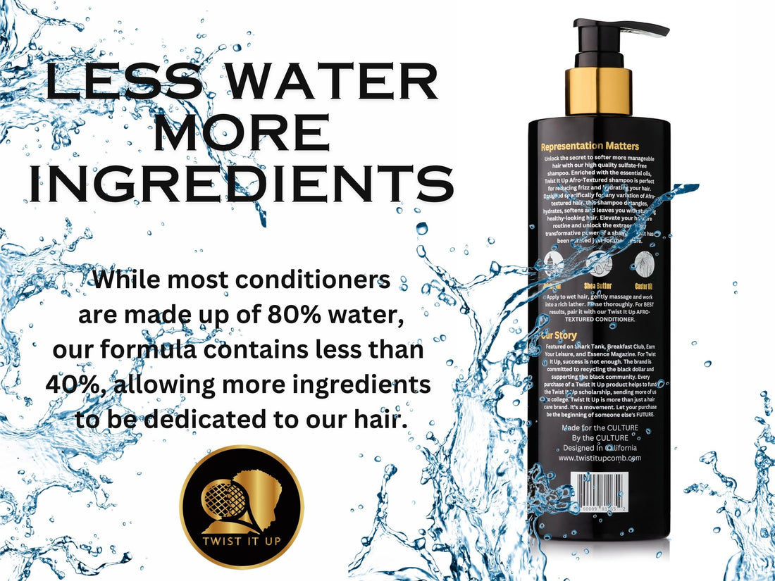 Twist It Up Hair Conditioner with 20 Natural Ingredients, Sulfate Free Conditioner for Curly or Afro-textured Hair, 13.5 Fl Oz