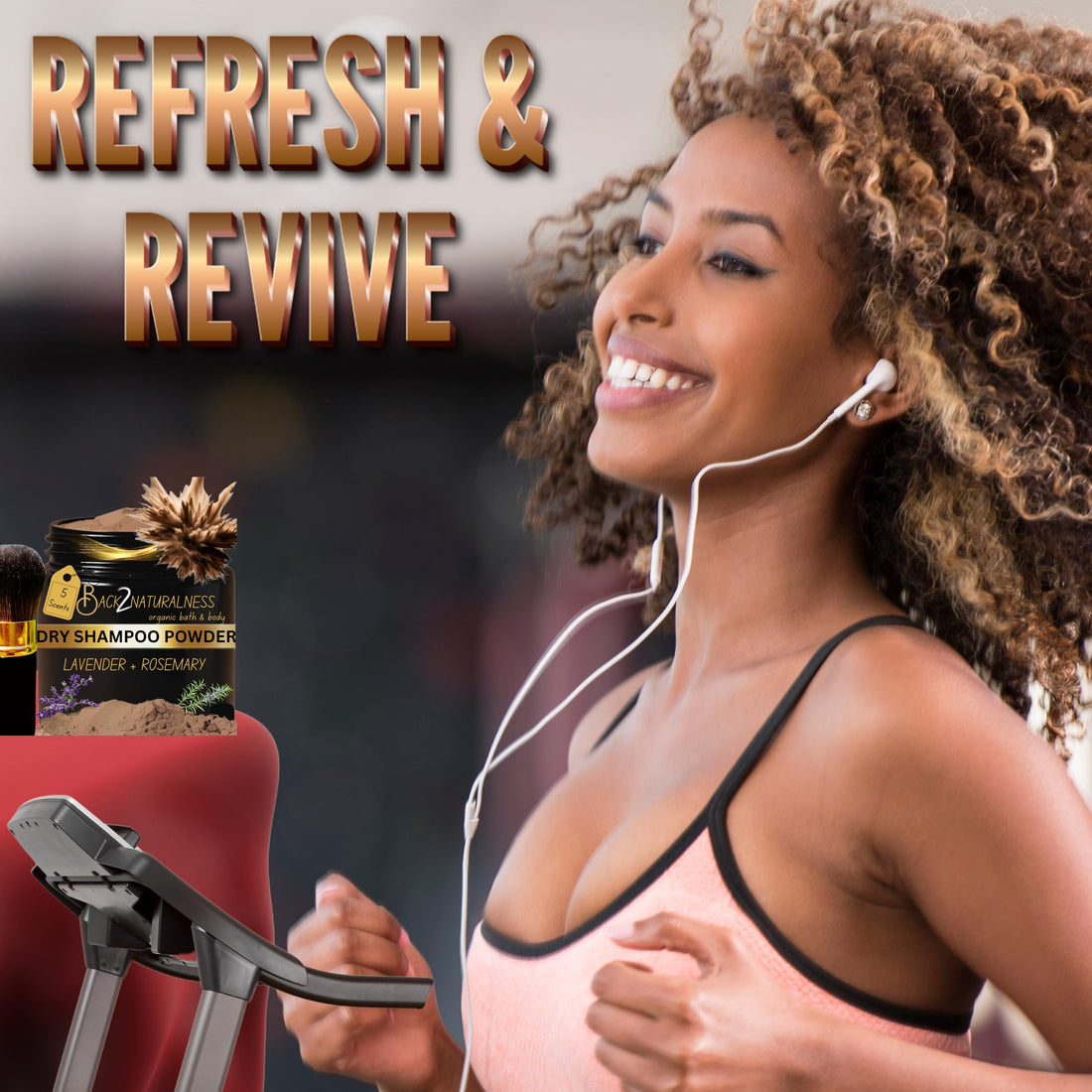 New! Dry Shampoo Powder for Women – Best Powder Dry Shampoo, Non-Toxic & Non-Aerosol – Instantly Refreshes Hair, Absorbs Oil, No White Cast, Softens & Volumizes, Residue-Free (Lavender + Rosemary)