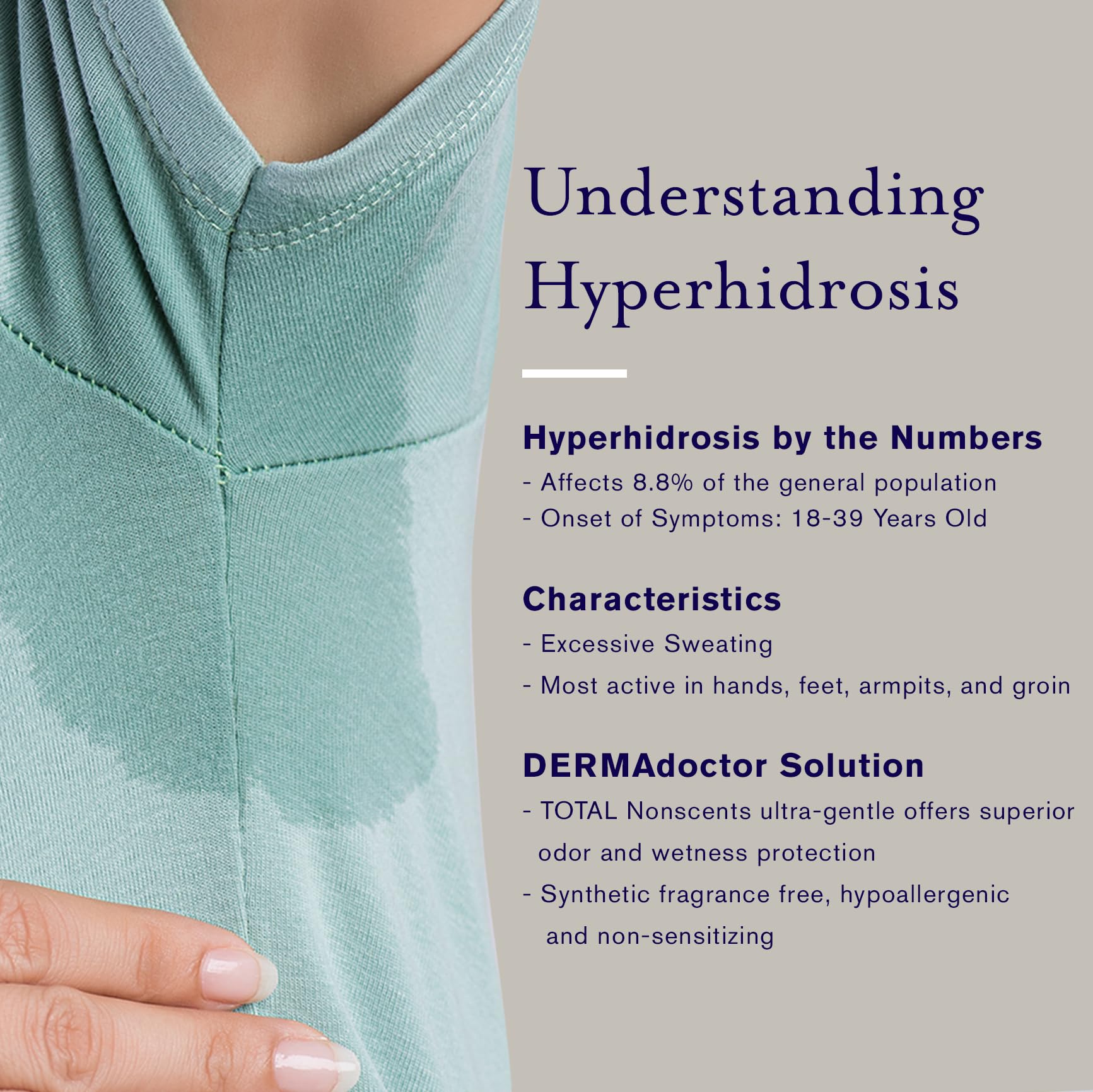 DERMAdoctor Total Nonscents Ultra-Gentle Antiperspirant 90ml/3oz