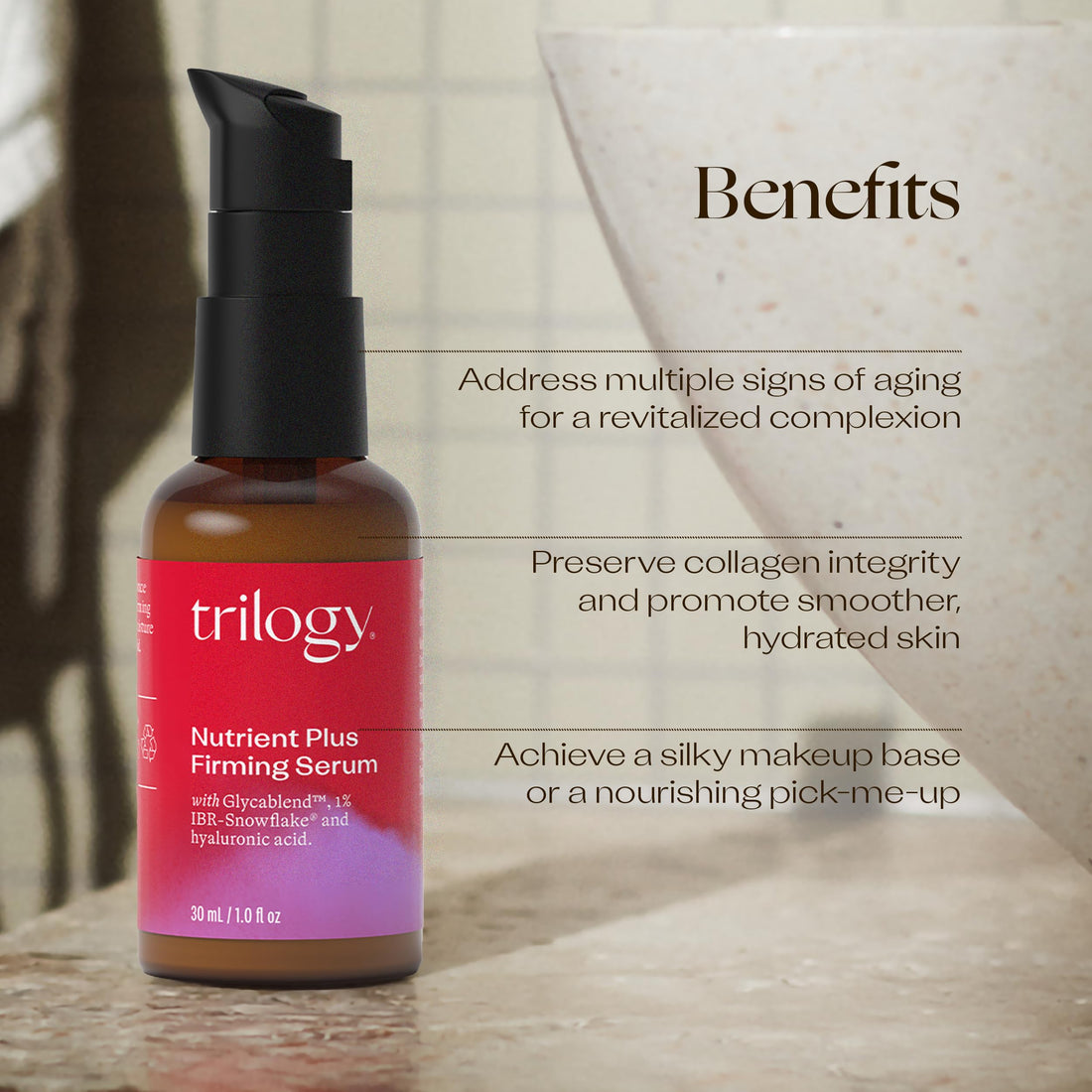 Trilogy Nutrient Plus Firming Serum 30ml/1.01oz