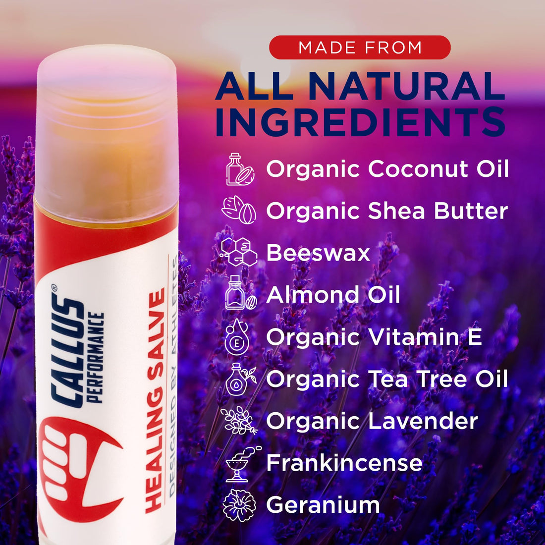 Callus Performance Salve – Dry Hand Repair Balm for Cracked Skin, Ultra-Hydrating Moisturizer for Calluses, Softening & Healing Solution for Athletes, Rock Climbers, Weight Lifters – Original 0.19oz