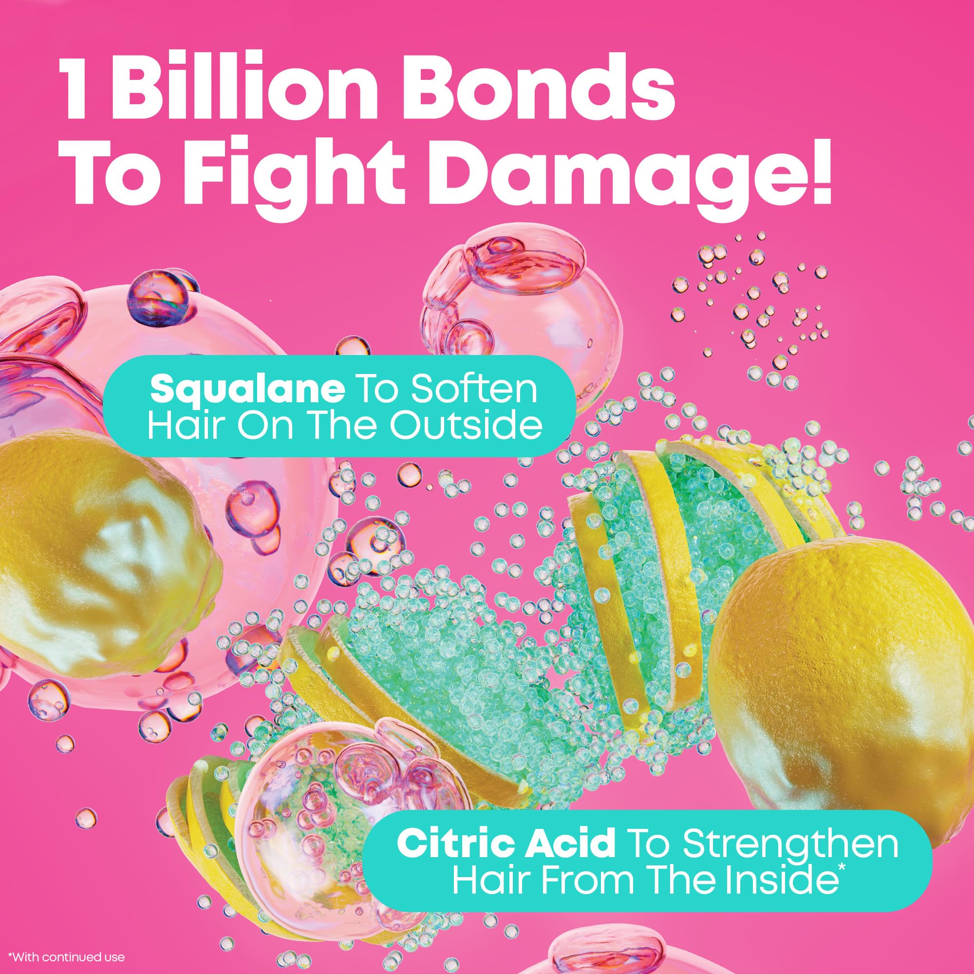 Matrix Instacure Build-A-Bond Mighty Care Conditioner | Bonding Care Conditioner | Repairs Very Damaged Hair | Strengthens & Softens | Citric Acid & Squalane | Vegan, Sulfate & Paraben Free | 300ml