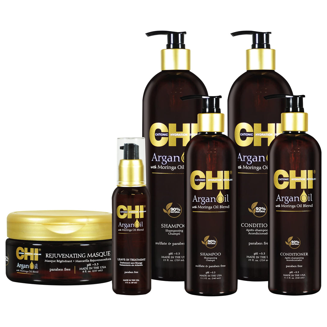 CHI Argan Oil Shampoo, 739 ml