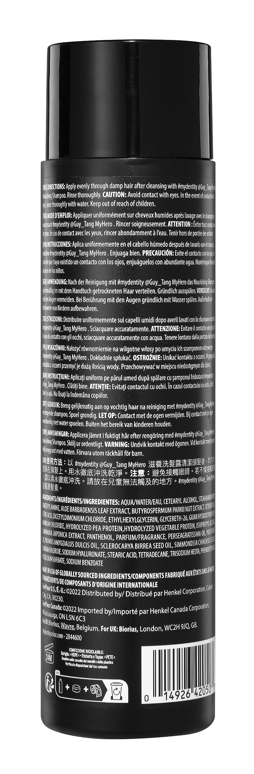 #MYDENTITY #MyHero Nourishing Conditioner, 10 oz | Hyaluronic Acid | Reduces frizz for up to 48 hours | Protects Color Vibrancy