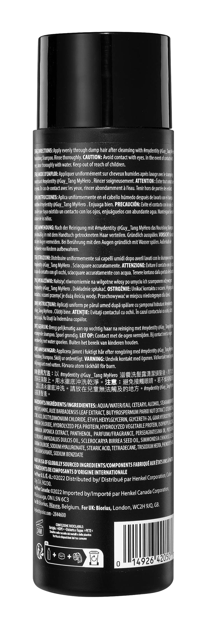 #MYDENTITY #MyHero Nourishing Conditioner, 10 oz | Hyaluronic Acid | Reduces frizz for up to 48 hours | Protects Color Vibrancy