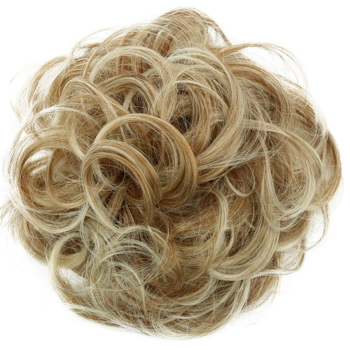 Prettyshop Hairpiece Hair Rubber Scrunchie Scrunchy Updos, Voluminous, Curly Or Messy Bun, Different Colors Available G7 E
