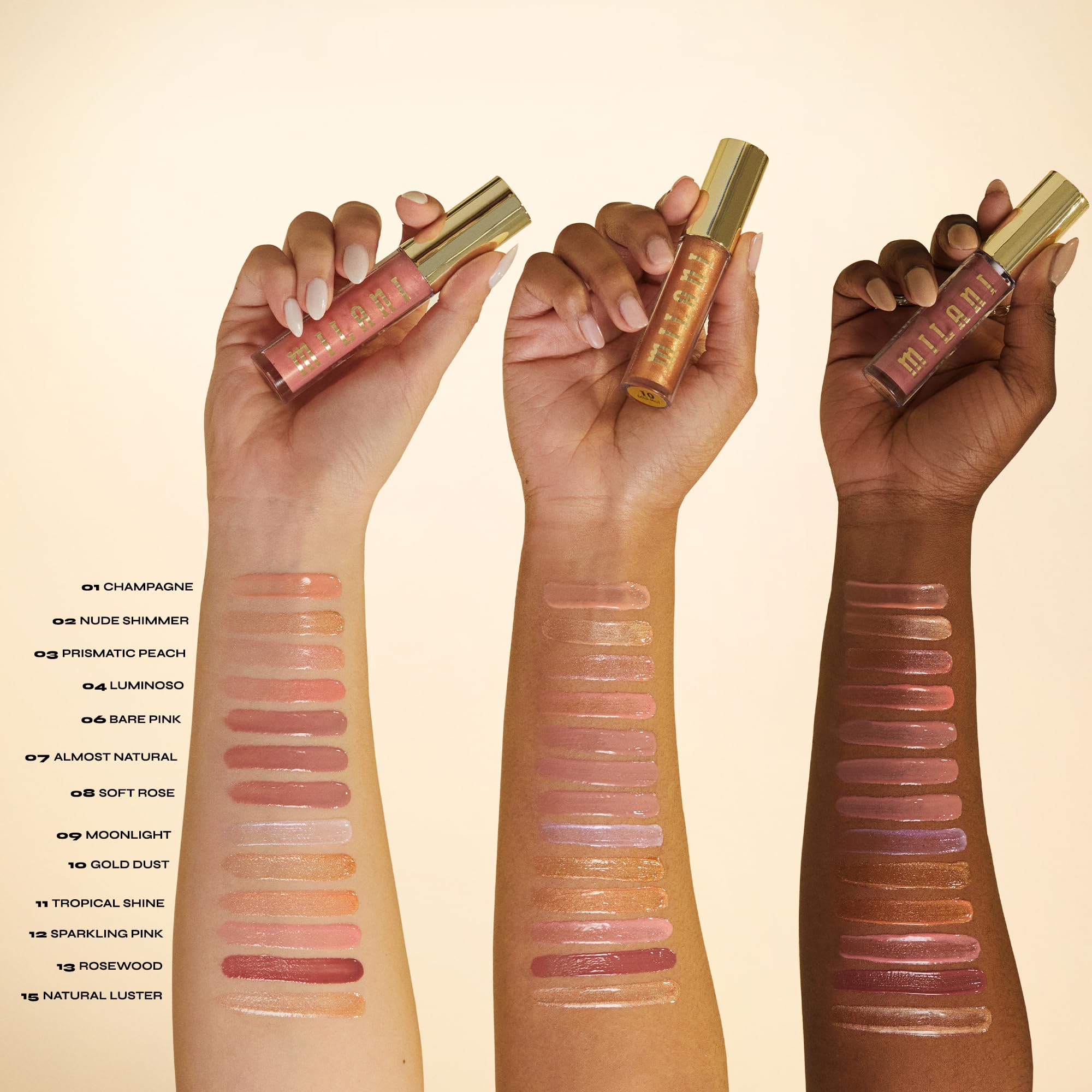 Milani Keep It Full Nourishing Lip Plumper - Sparkling Pink (0.13 Fl. Oz.) Cruelty- Lip Gloss for Soft, Fuller-Looking Lips