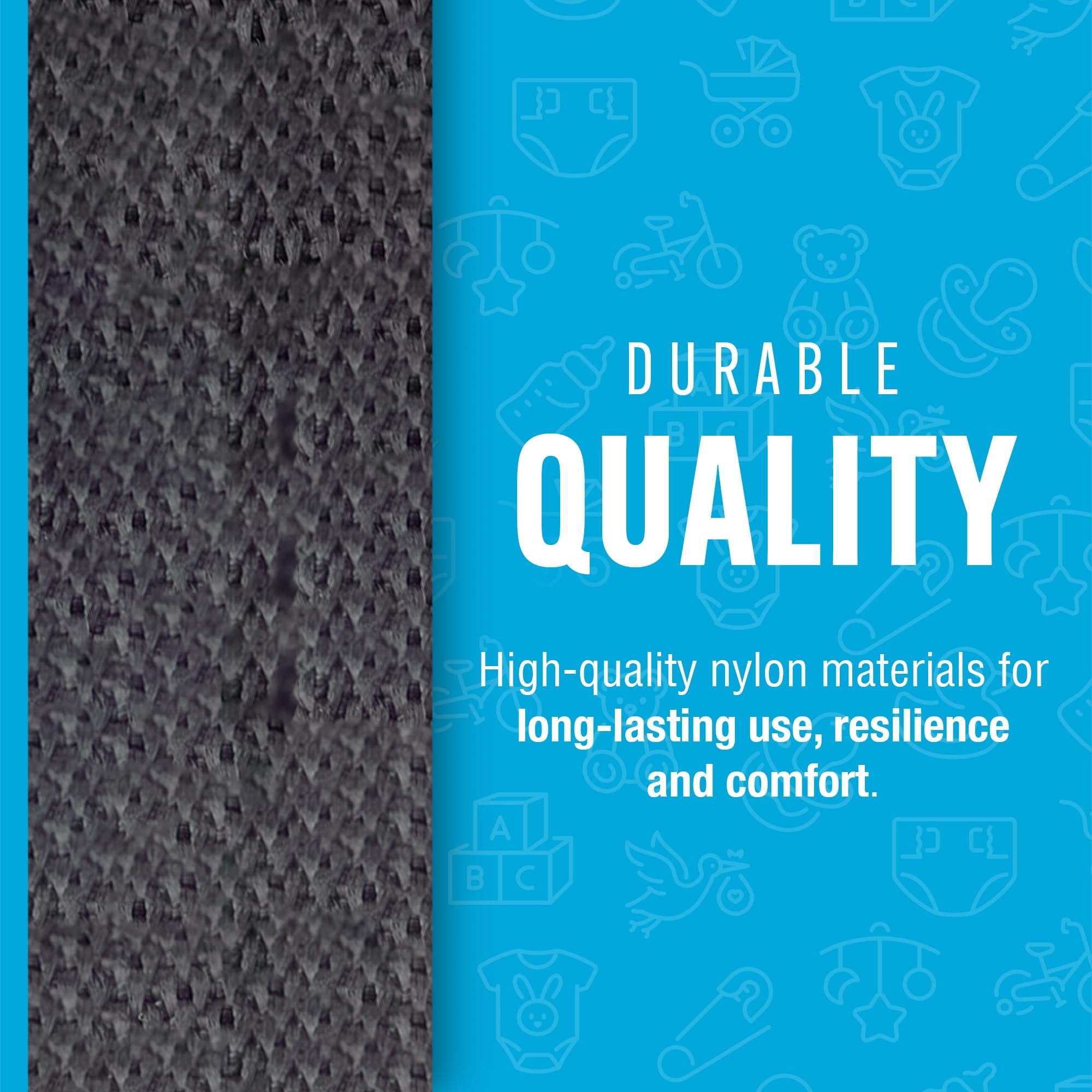 Baby Buddy Toddler Tether, Child Safety Leash, Toddler Travel Essential, Child and Baby Tether Strap for Walking, Safety Walking Guide for Children and Parents, Pink, 1 Count