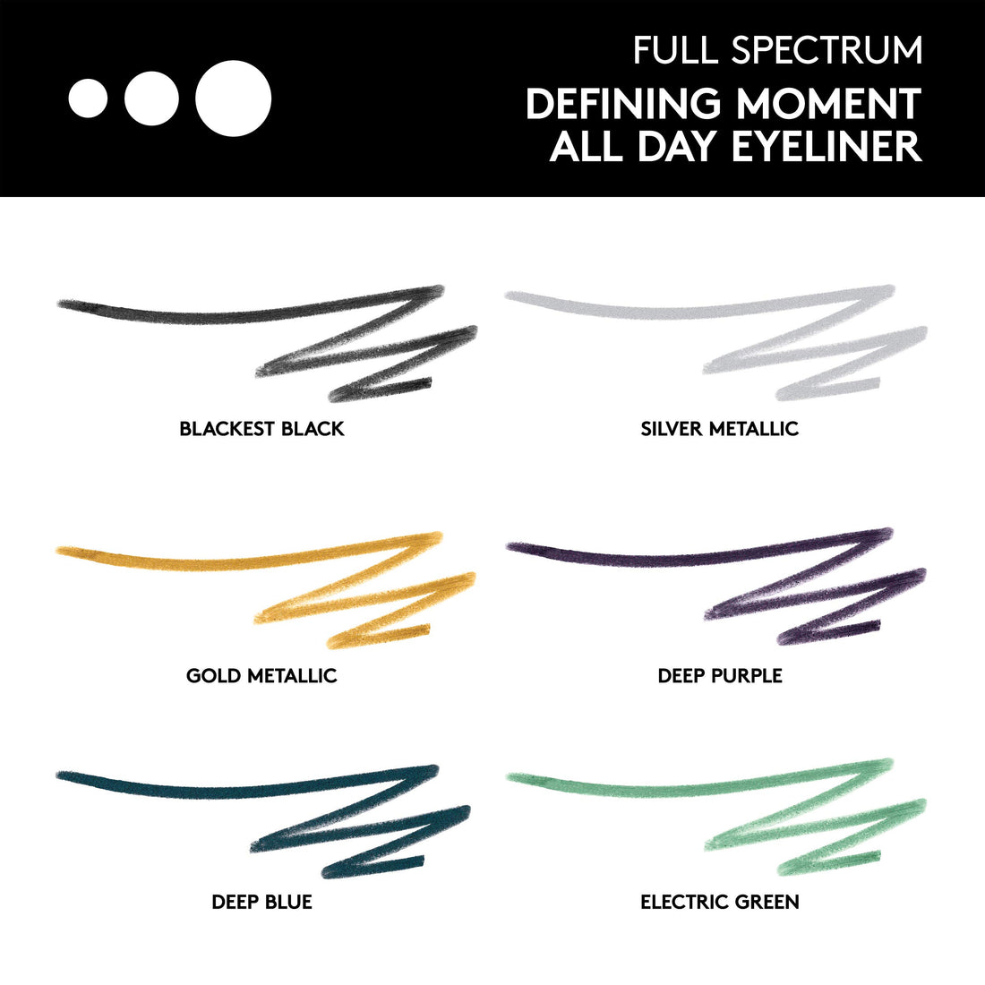 COVERGIRL Defining Moment, All Day Eyeliner, Gold Metallic, 0.012 Ounce