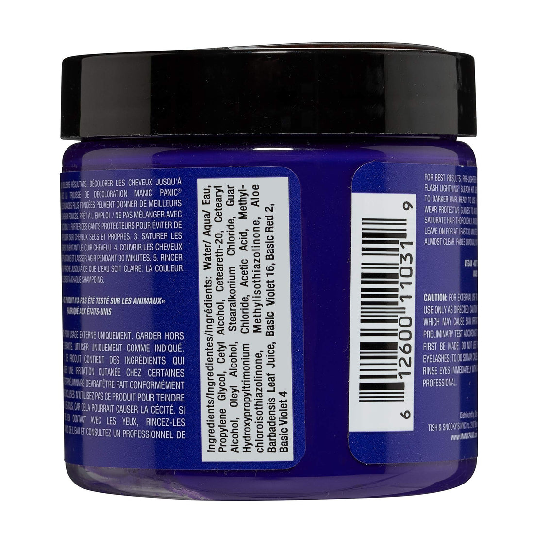 Manic Panic High Voltage Semi Permanent Hair Colour - ULTRA VIOLET, 118 ml