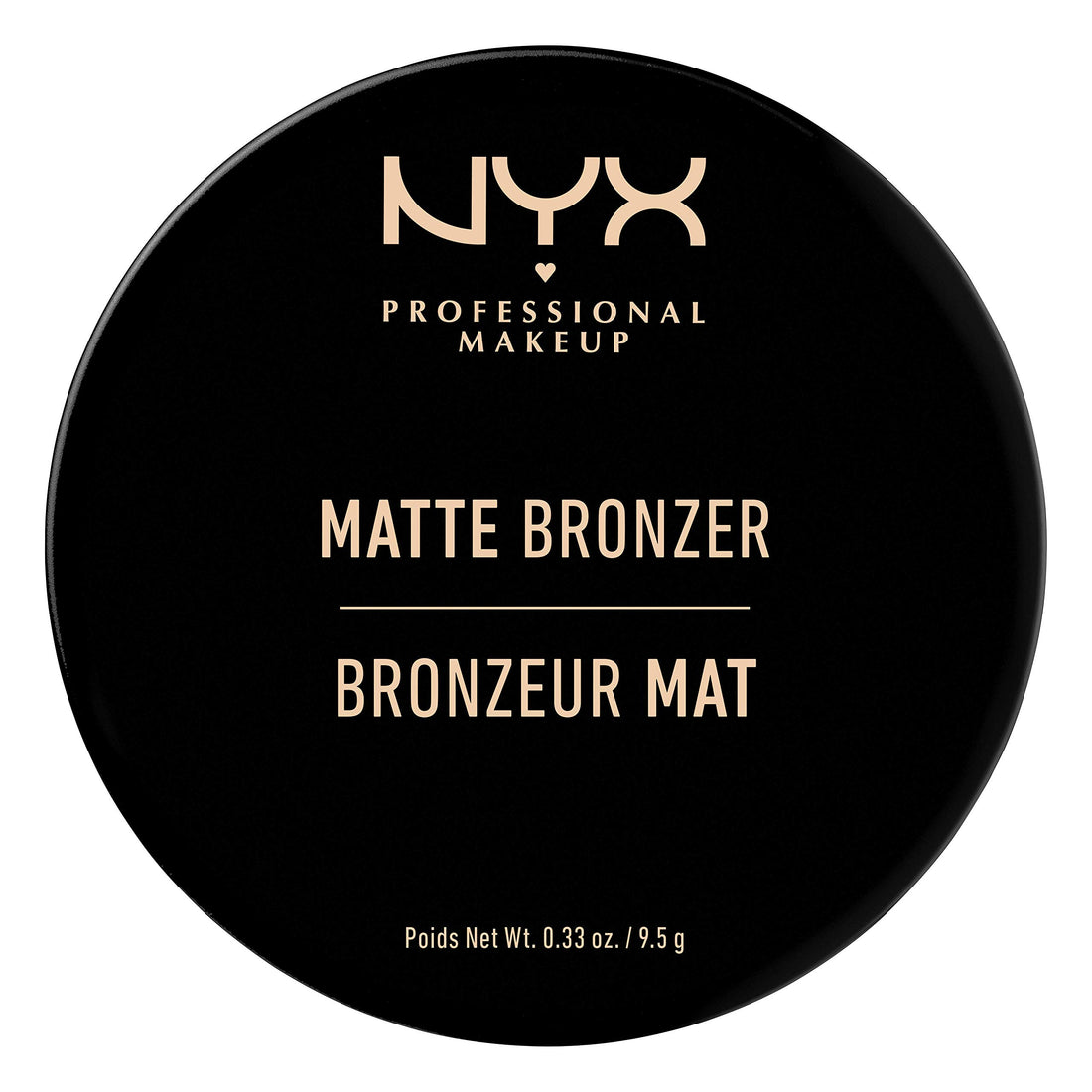 NYX PROFESSIONAL MAKEUP Matte Bronzer, Dark Tan, 0.33 Ounce