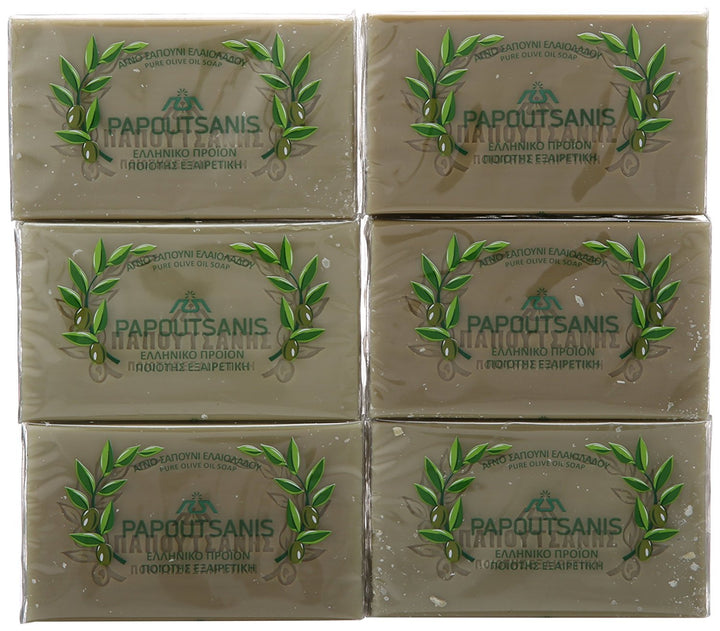 Olive Oil Soap Papoutsanis CASE (6 x 125g)