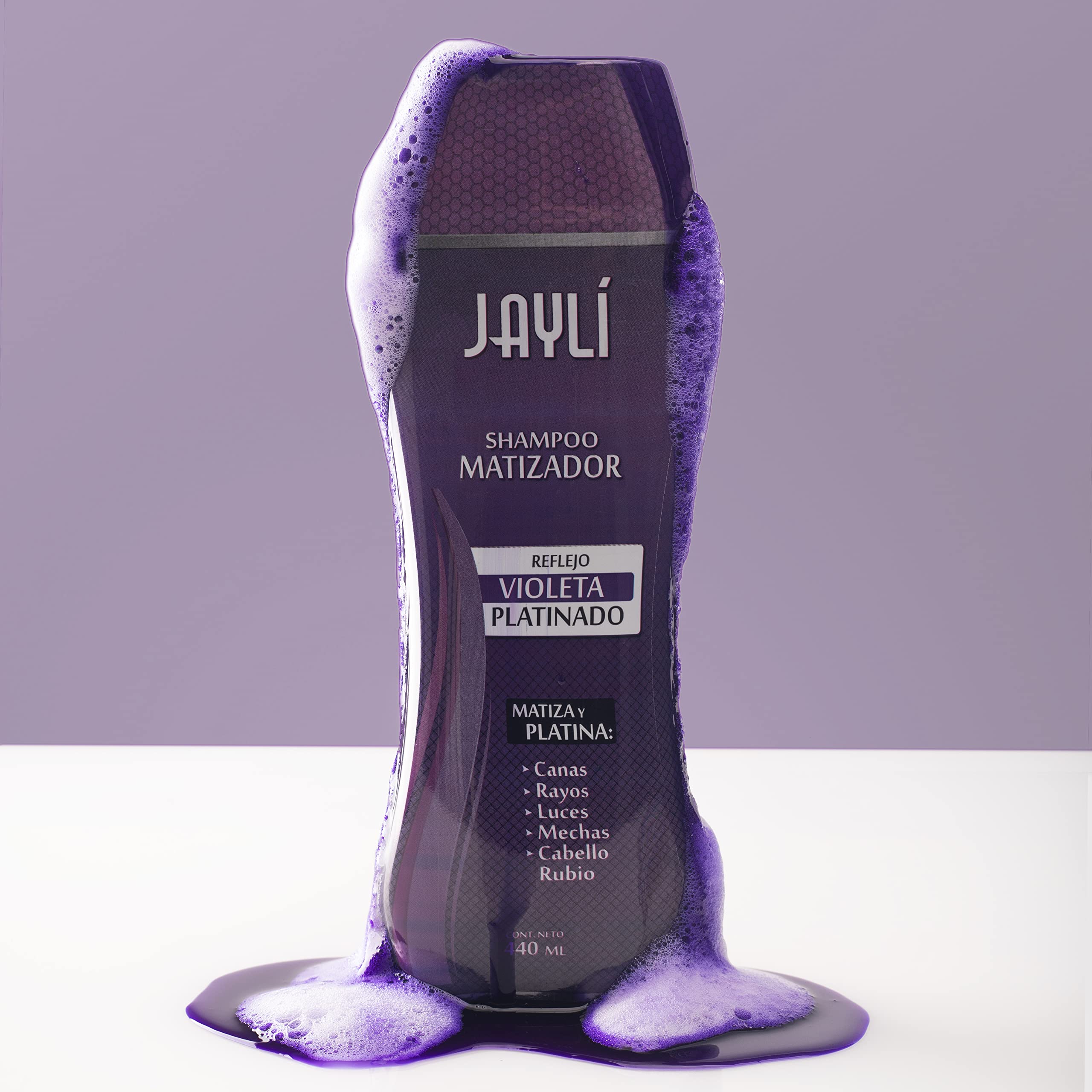 Blonde Toning Shampoo Jayli (Purple Toning for brassy and yellow tones) 14.8 Fl Oz