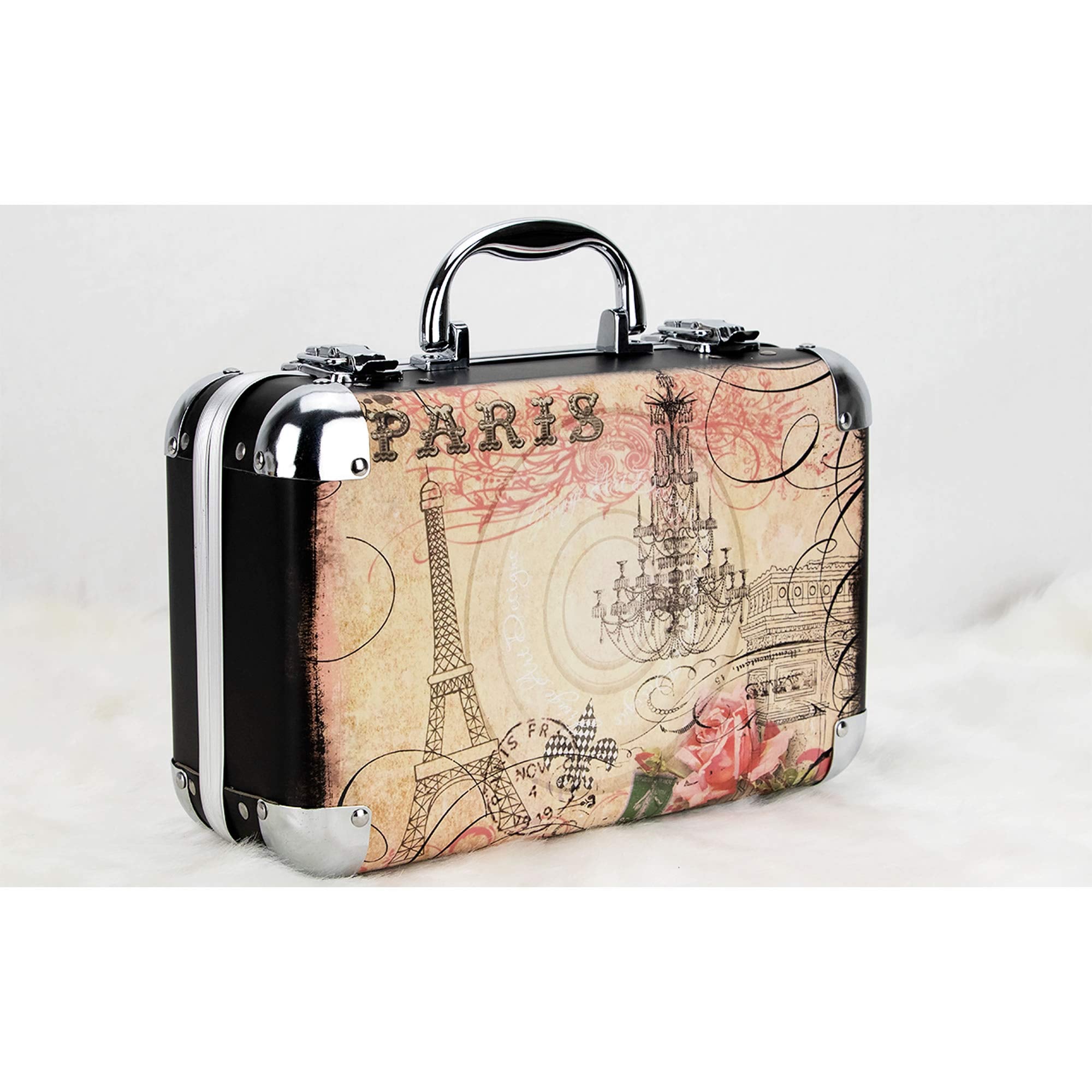 Ver Beauty 61pcs Makeup Gift Set With Extendable Trays and Mirror - Vmk1506, Paris Theme, 1 count