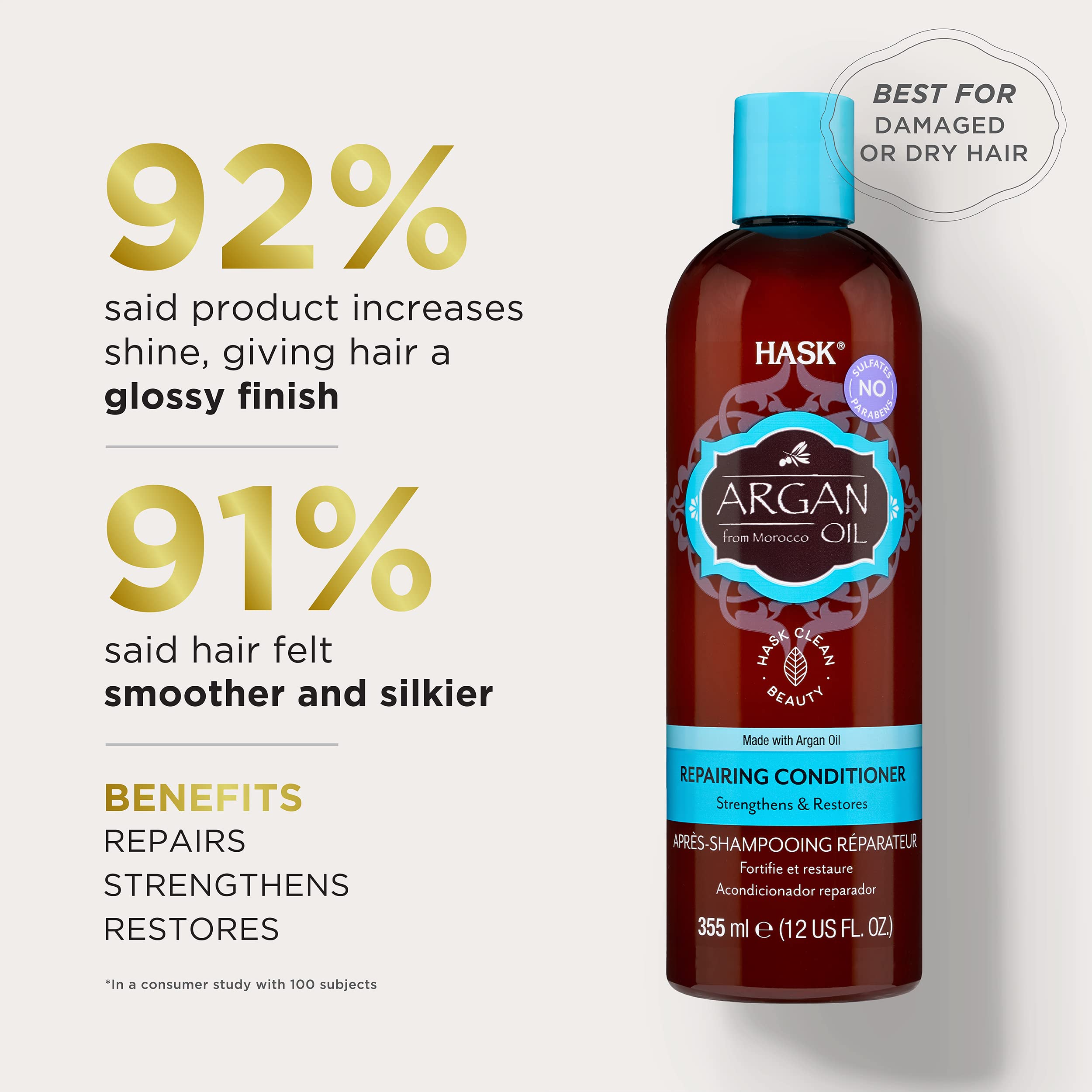 Hask Argan Oil Repairing Conditioner - 12 oz
