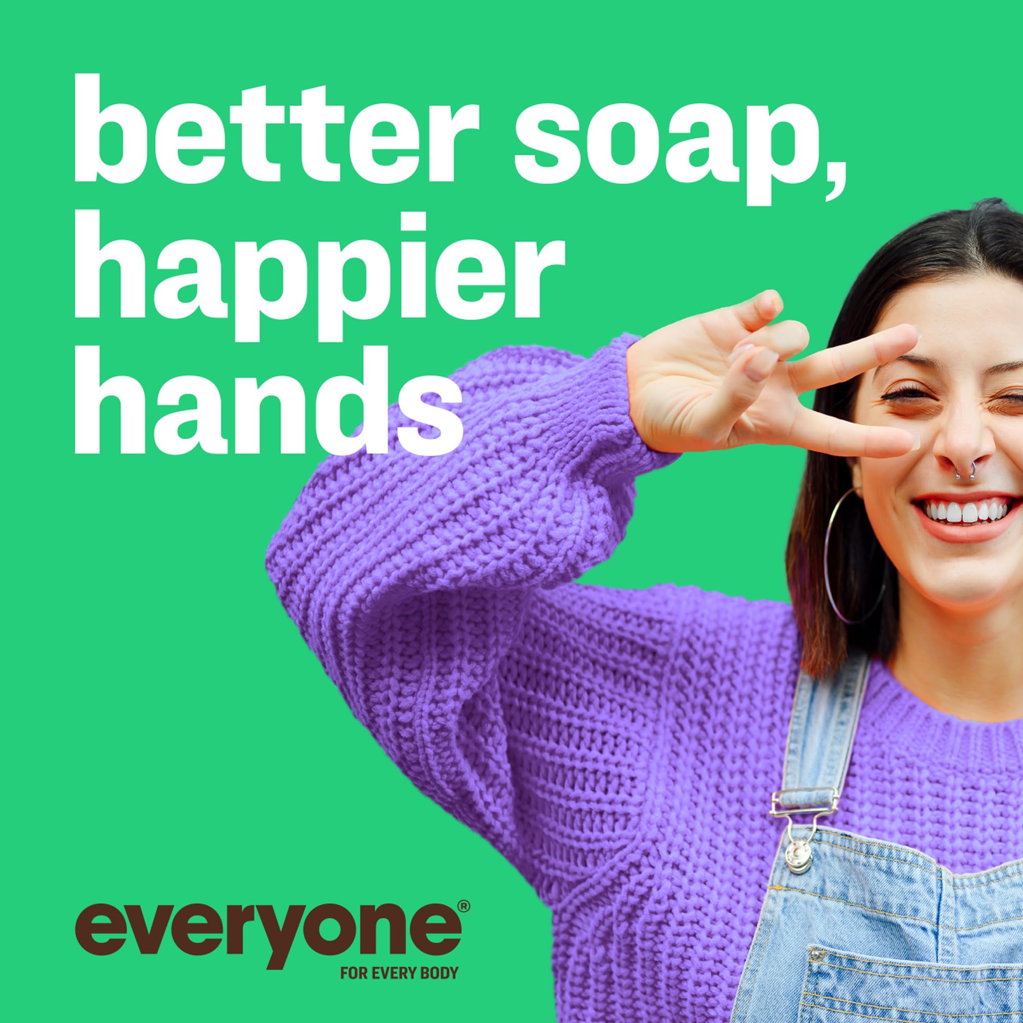 Everyone Hand Soap, Spearmint and Lemongrass, 12.75 Ounce, 3 Count