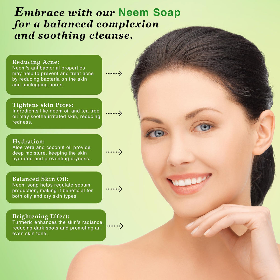 Ramaroma Purifying Neem Cleansing Bar for Clean and Healthy Looking Skin (Pack of 1).