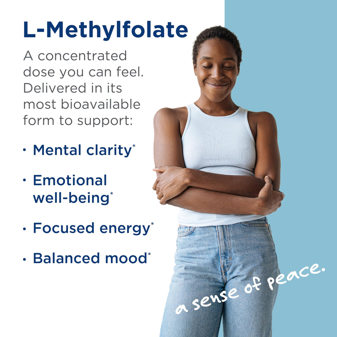 MethylPro 7.5mg L-Methylfolate 30 Capsules - Professional Strength Active Folate, 5-MTHF for Mood, Homocysteine Methylation + Immune Support, Non-GMO + Gluten-Free with No Fillers