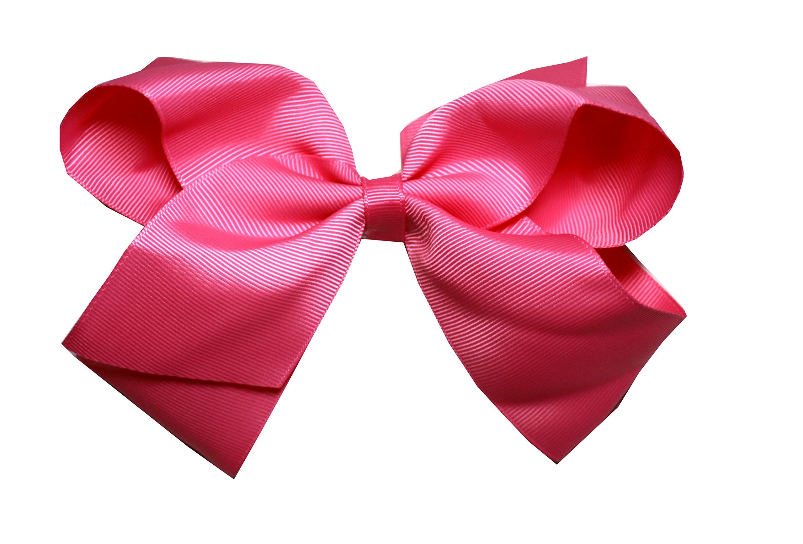 Syleia K&M Large 6 Hair Bows with Alligator Clip Set of 10 (Summer Splash)