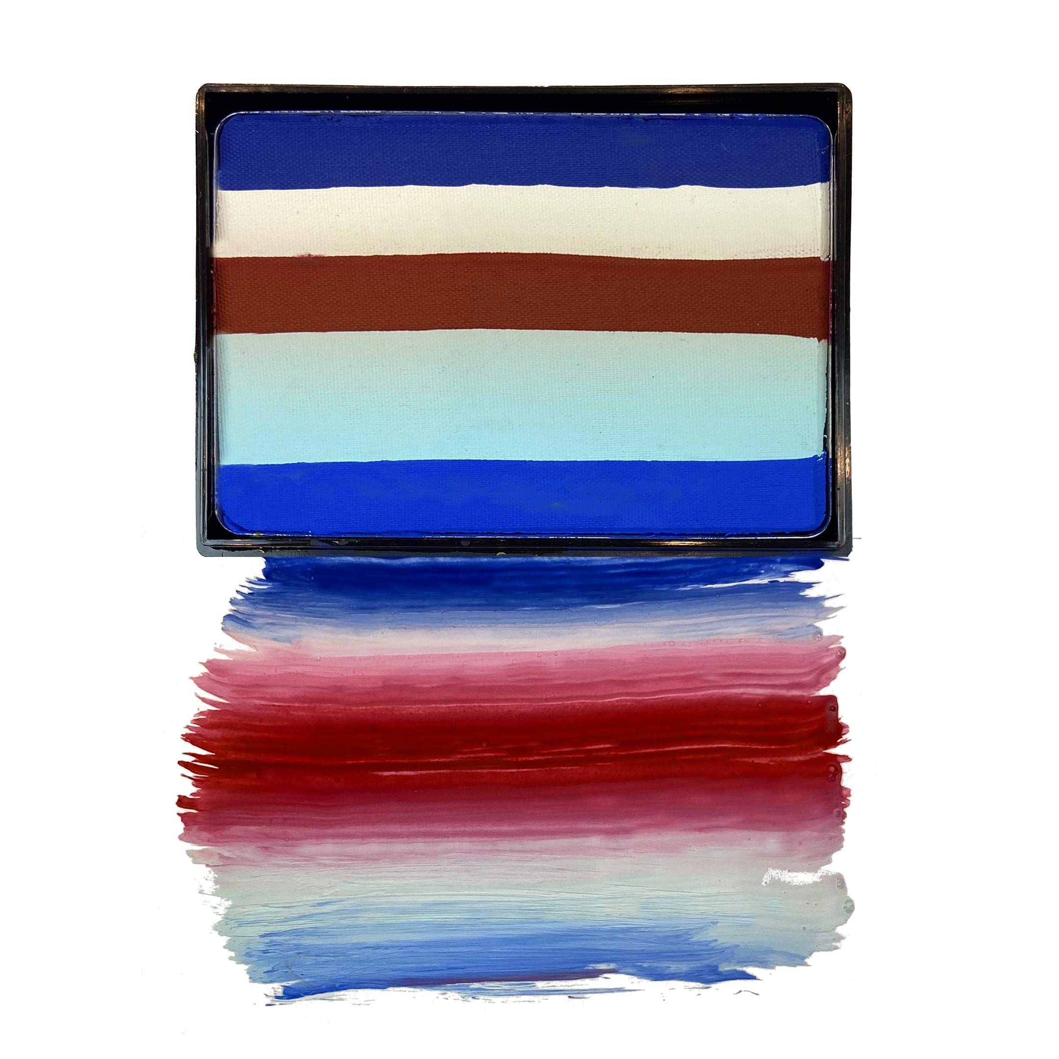 Mehron Makeup Paradise AQ Prisma Blendset (1.75 oz) (PATRIOT)