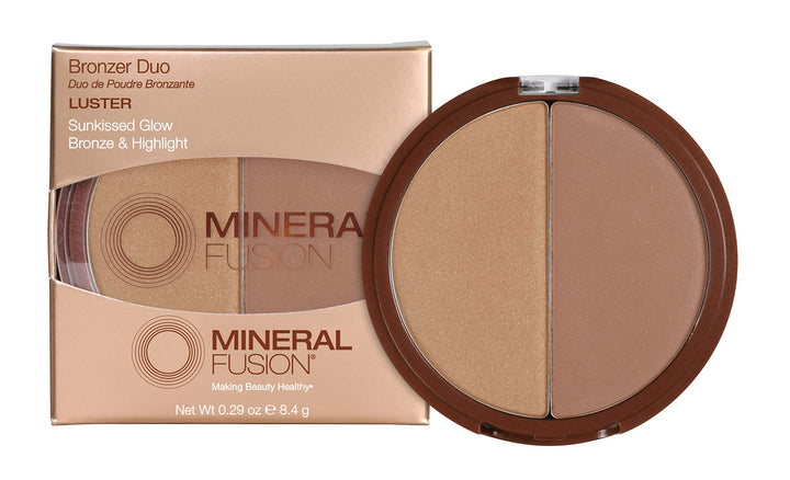 Mineral Fusion Bronzer Duo, Luster, 0.29 oz (Packaging May Vary)