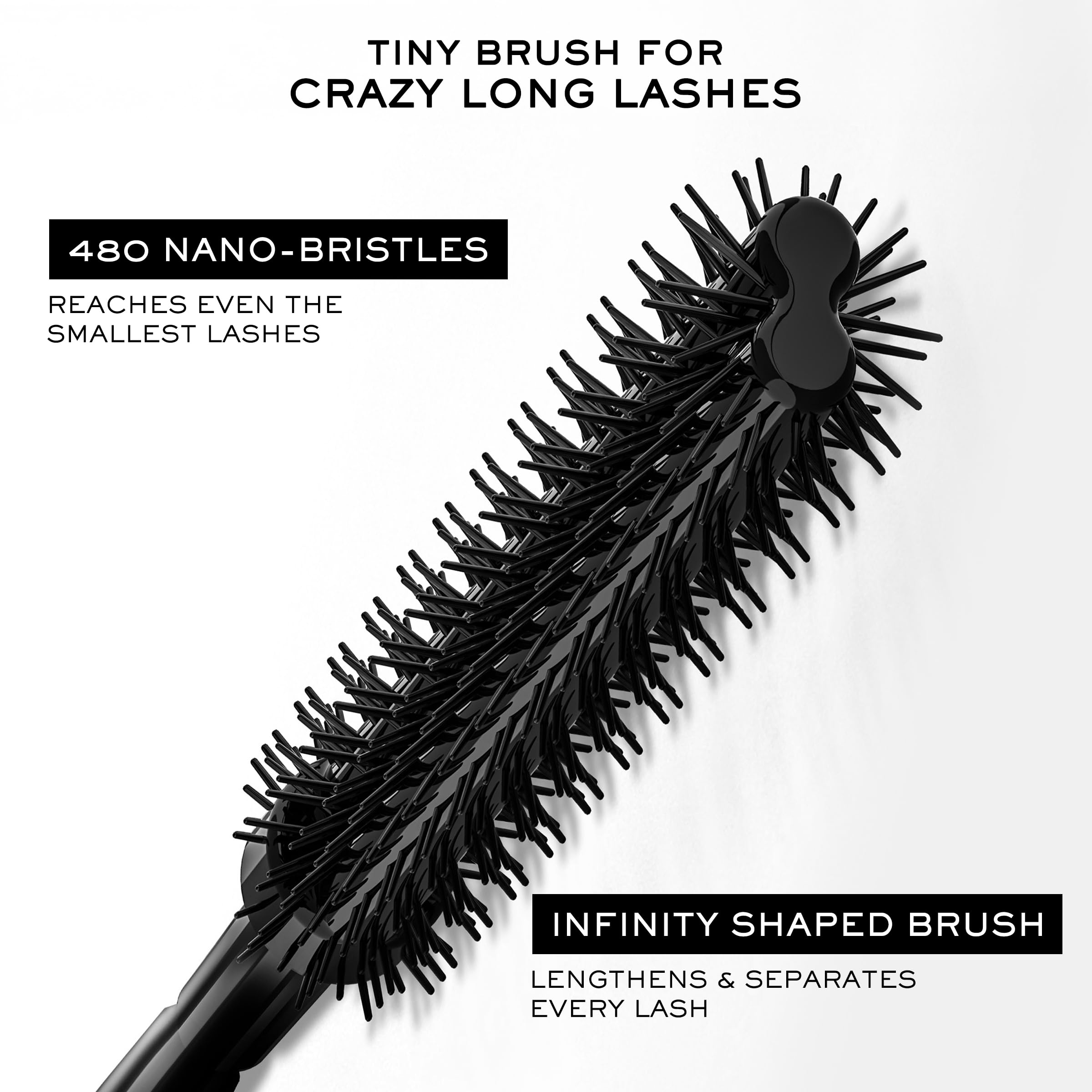 Lancôme Lash Idôle Flutter Extension Lash-Lengthening Mascara - Black Mascara for Instant Lash Extension Look - Clump & Flake Resistant Up To 24H Wear - Black