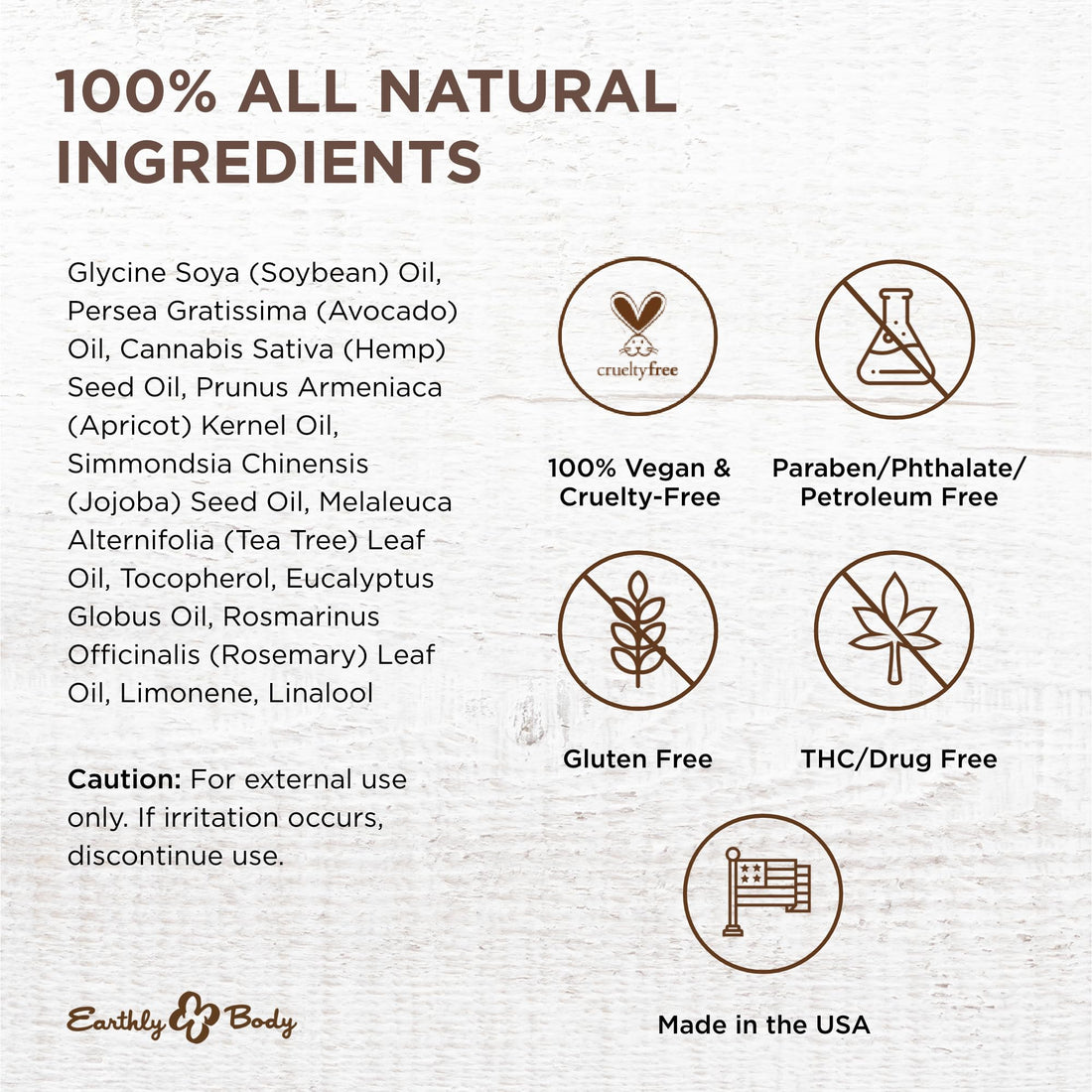 Earthly Body Miracle Oil, 1 Ounce (Pack of 2)