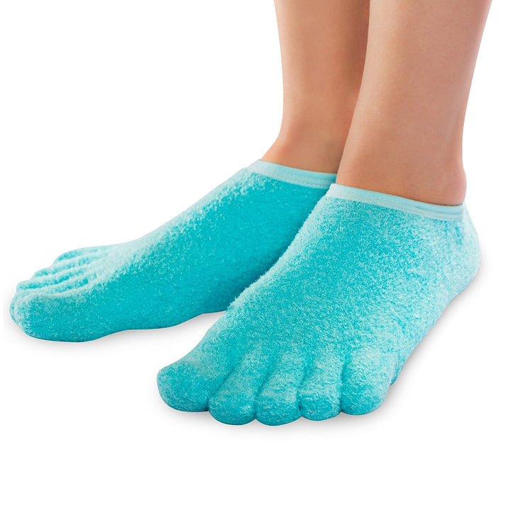NatraCure ‚ 5-Toe Moisturizing Gel Socks