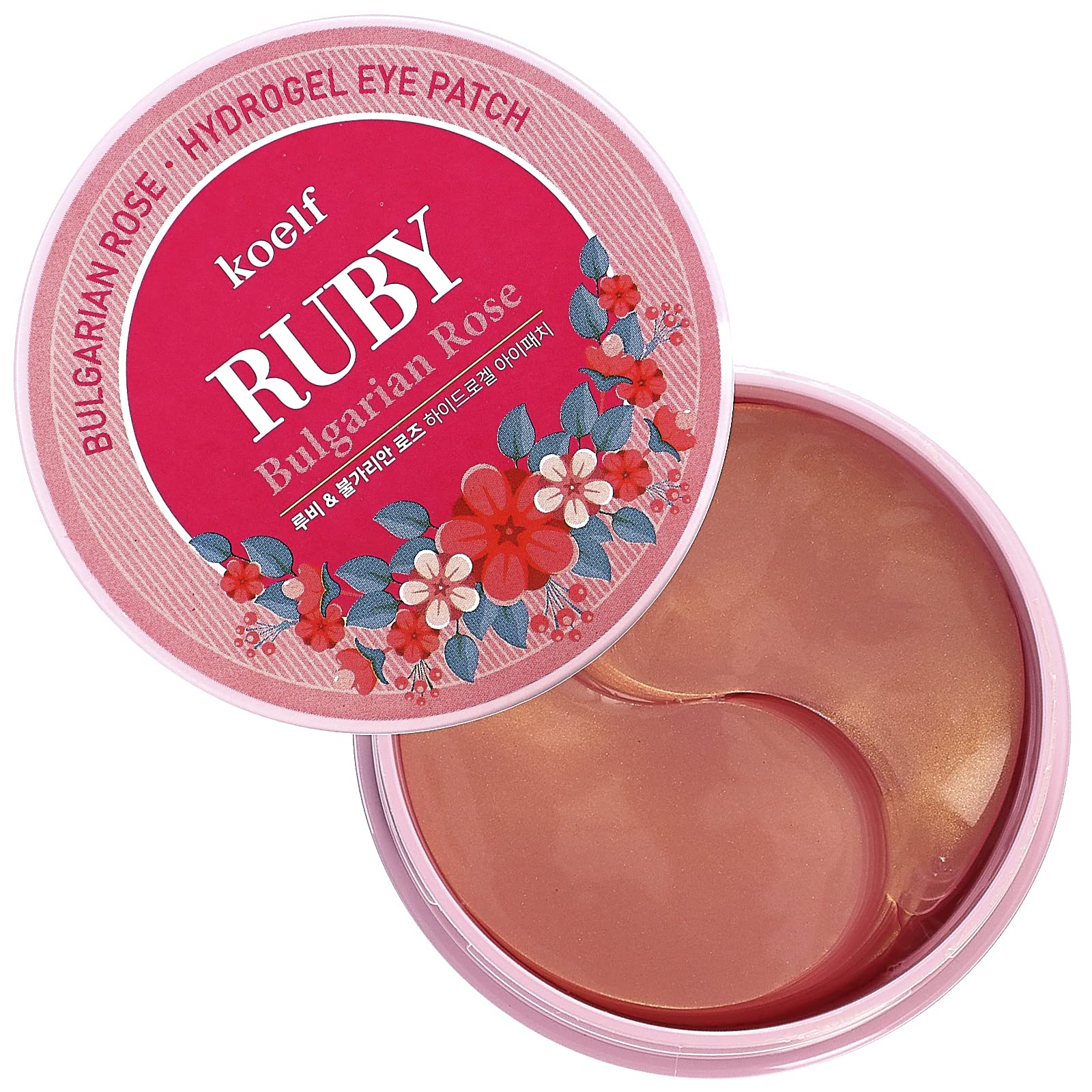 Koelf Hydrogel Eye Patch 1Pack (60Pcs) Ruby & Bulgarian Rose
