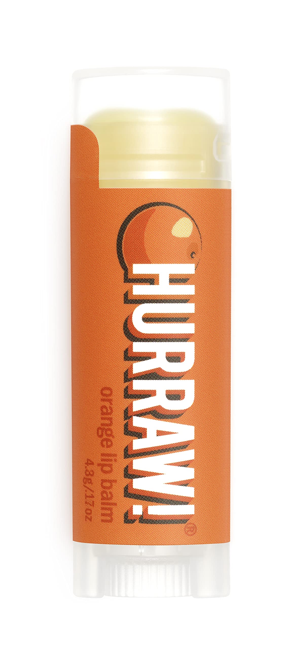 Hurraw! Balm, Orange Lip Balm, .15 oz (4.3 g)